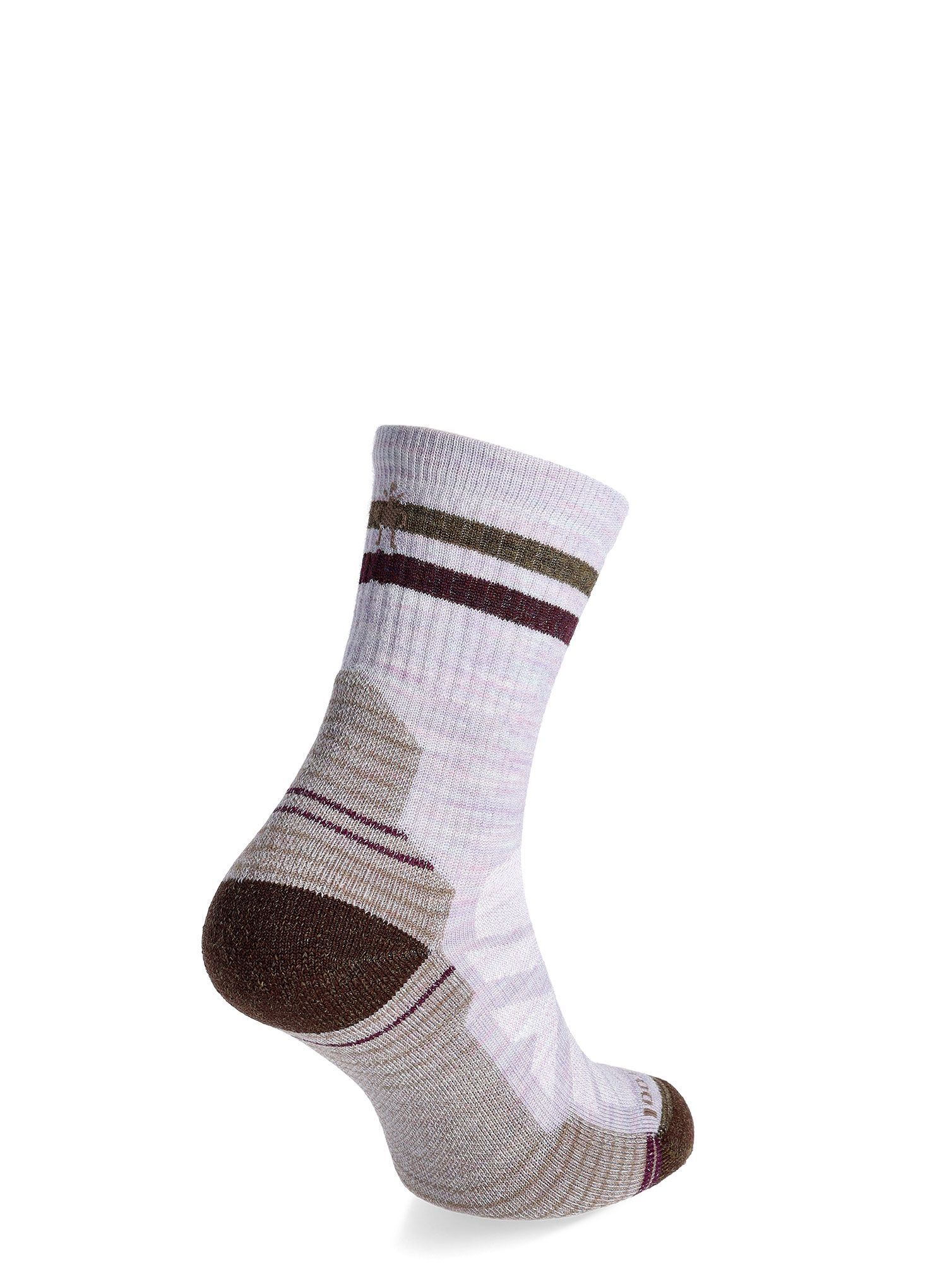 Ponožky na turistiku Smartwool Performance Hike Light Cushion Tube Stripe Crew - purple eclipse