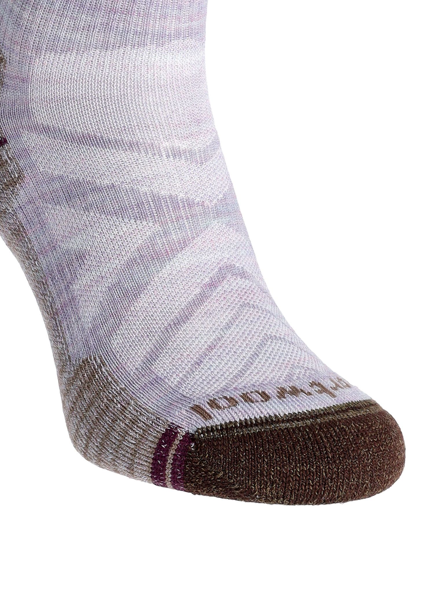 Ponožky na turistiku Smartwool Performance Hike Light Cushion Tube Stripe Crew - purple eclipse
