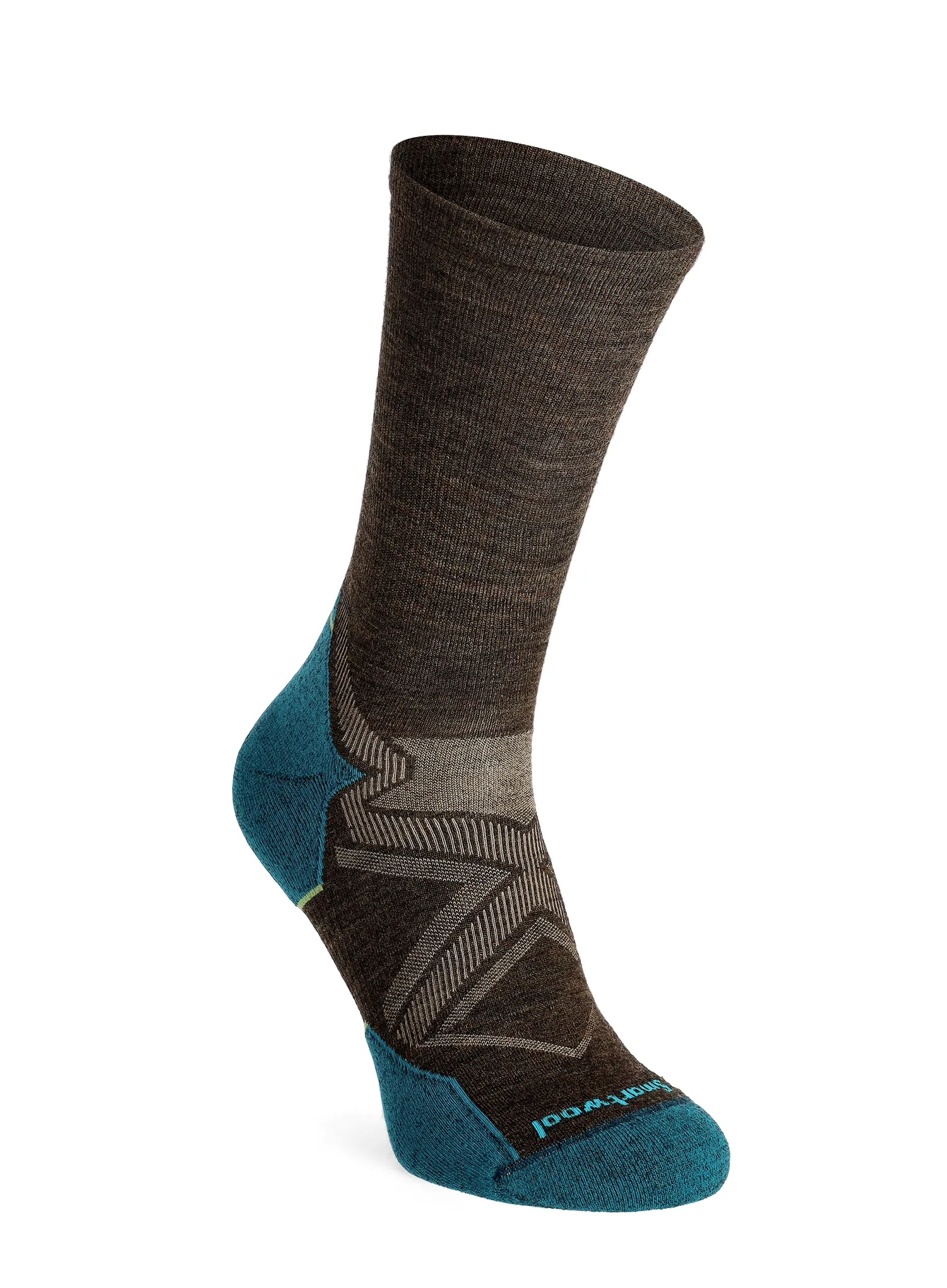 Ponožky na běhání Smartwool Run Cold Weather Targeted Cushion Crw - military olive