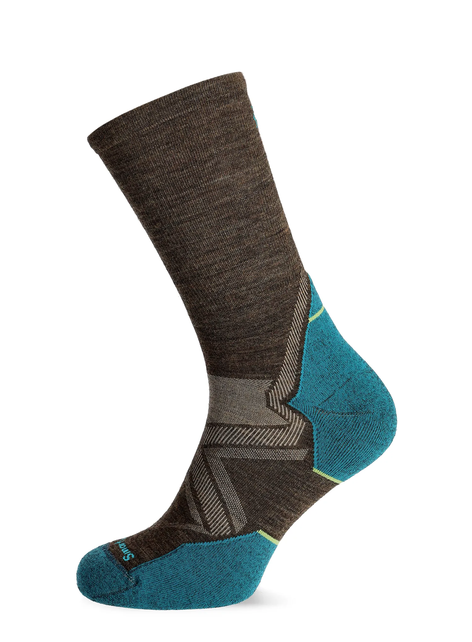Ponožky na běhání Smartwool Run Cold Weather Targeted Cushion Crw - military olive