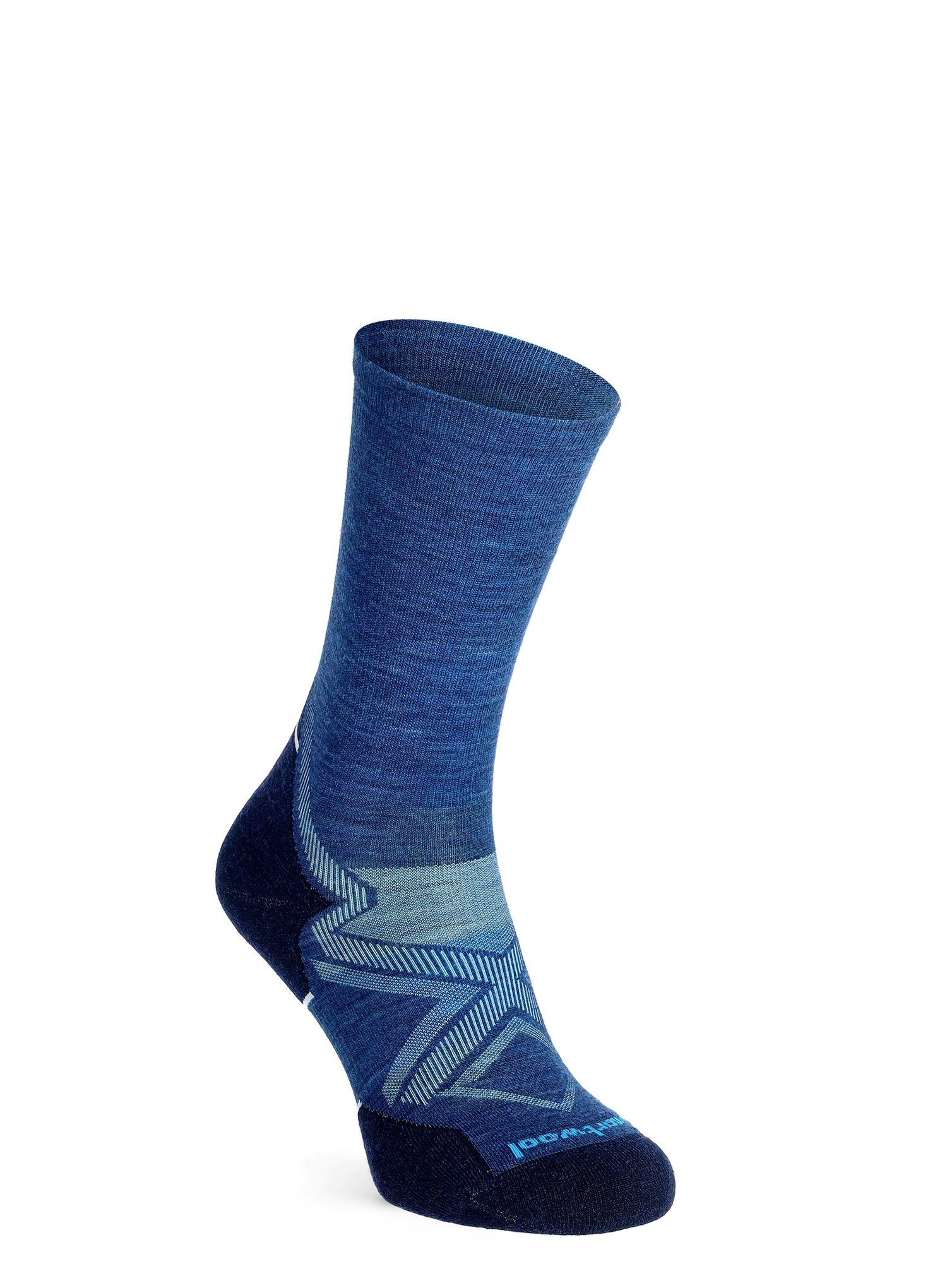Ponožky Merino Smartwool Run TC Cold Crew - alpine blue