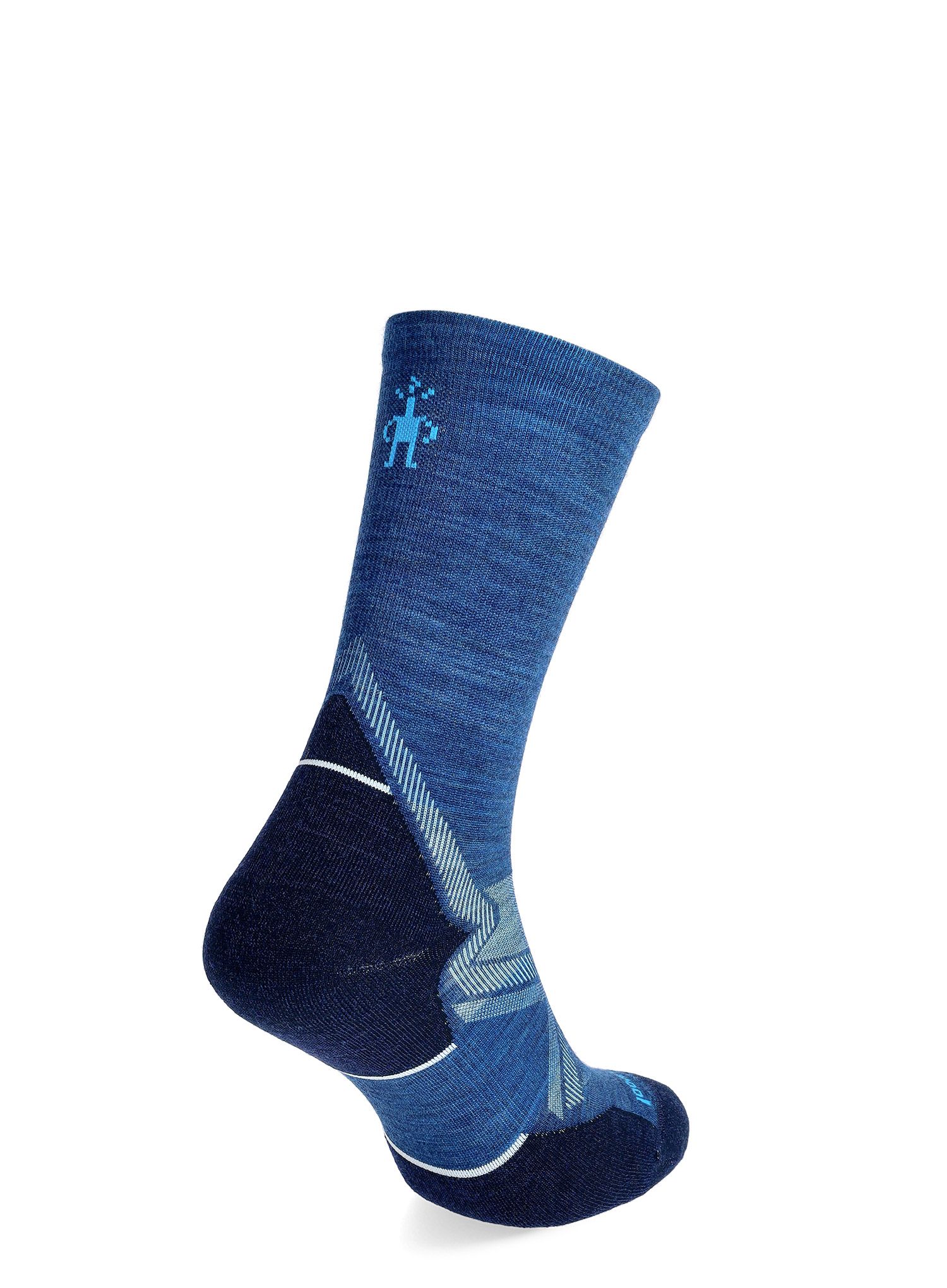 Ponožky Merino Smartwool Run TC Cold Crew - alpine blue