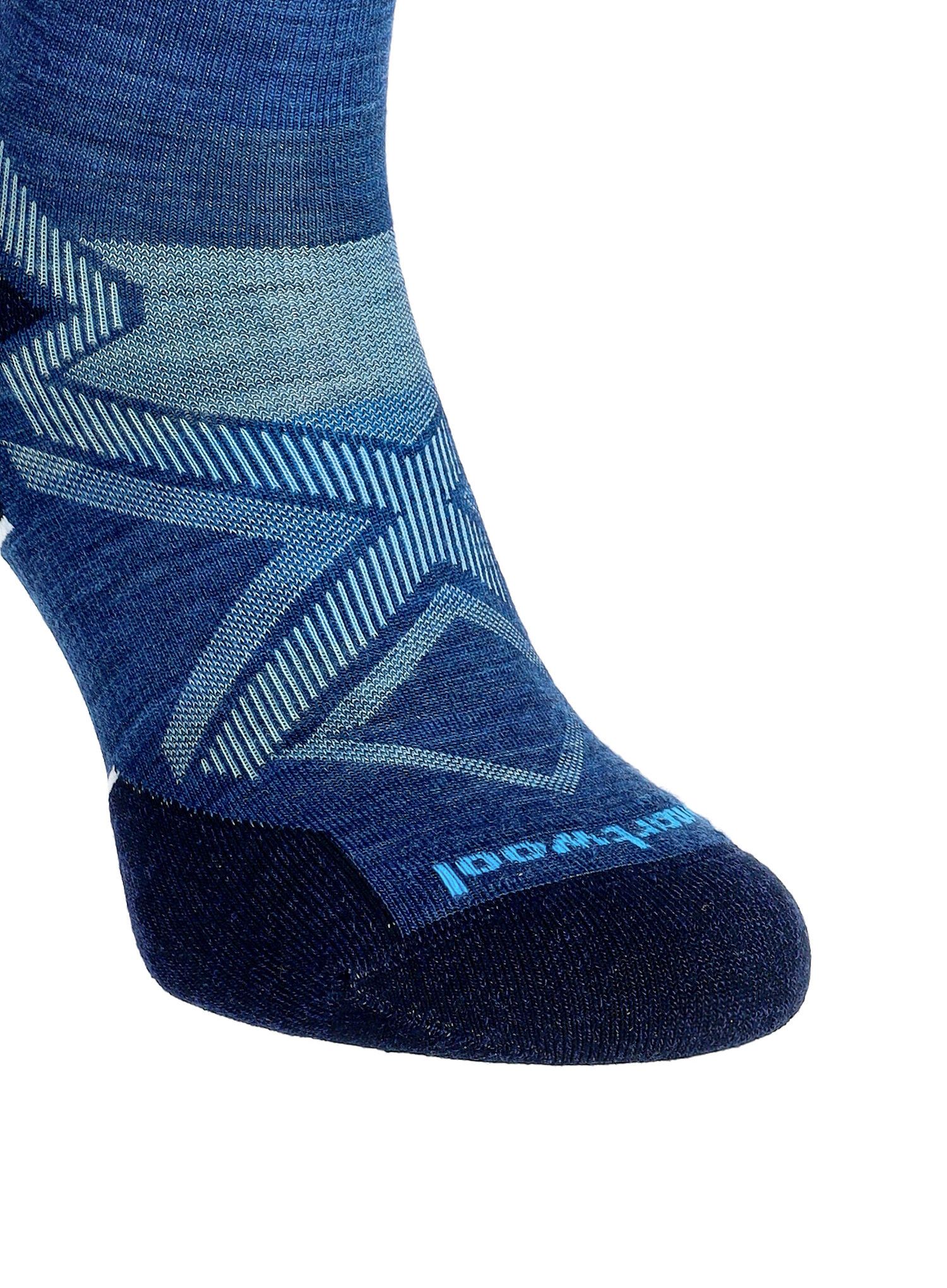 Ponožky Merino Smartwool Run TC Cold Crew - alpine blue