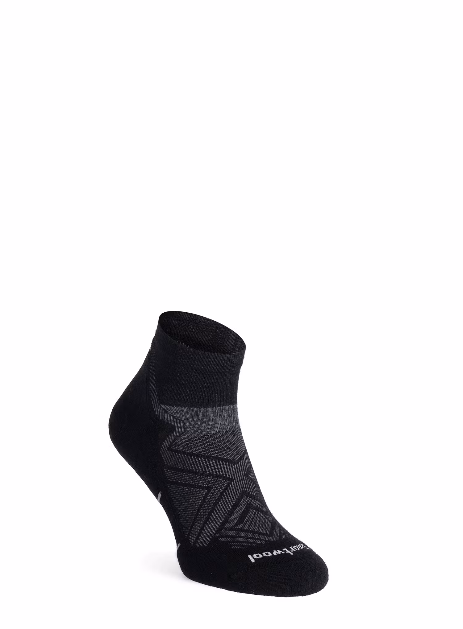 Ponožky na běhání Smartwool Run Targeted Cushion Ankle Socks - black