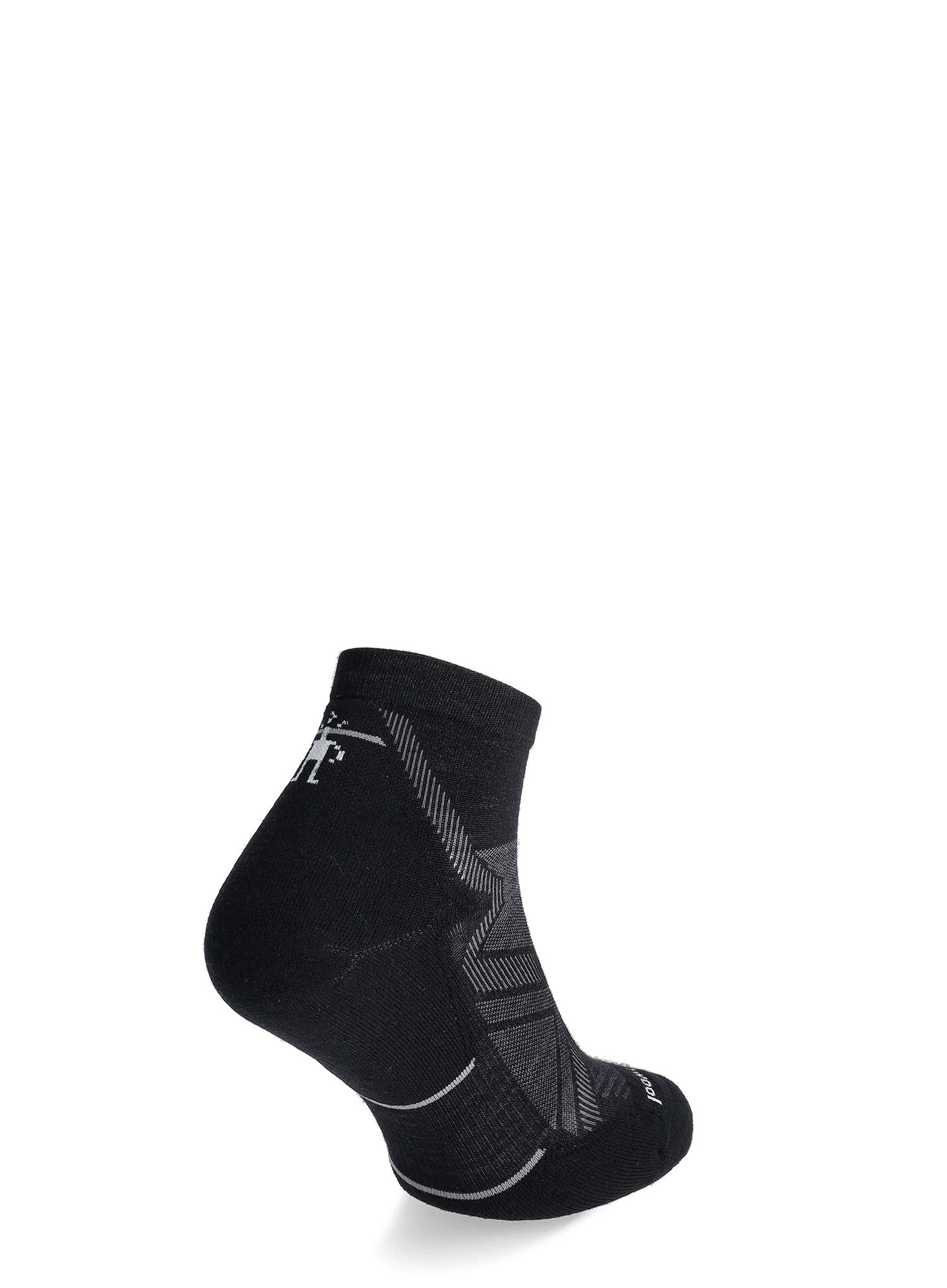 Ponožky na běhání Smartwool Run Targeted Cushion Ankle Socks - black