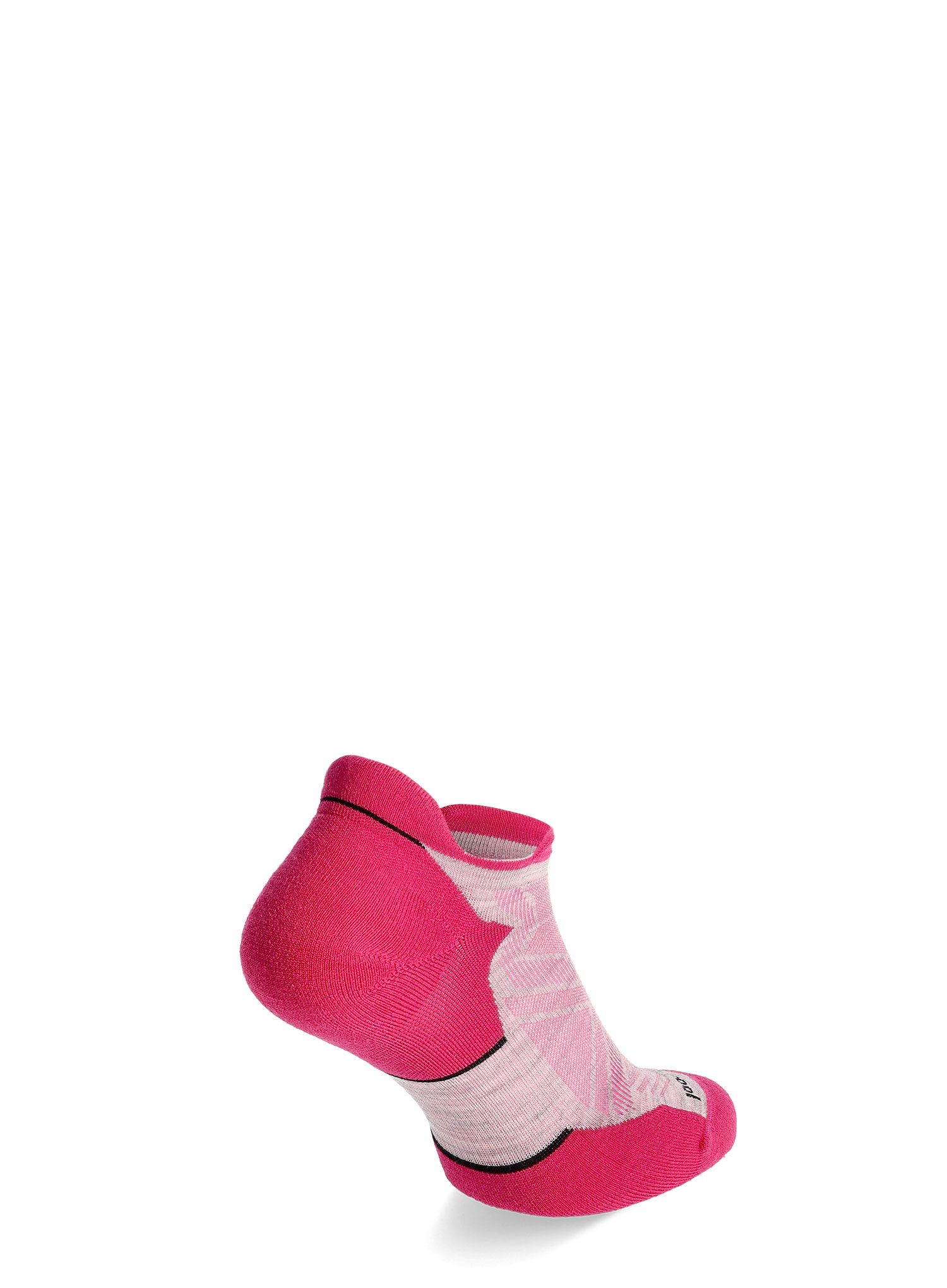 Běžecké ponožky dámské Smartwool Run Targeted Cushion Low Socks - ash/power pink