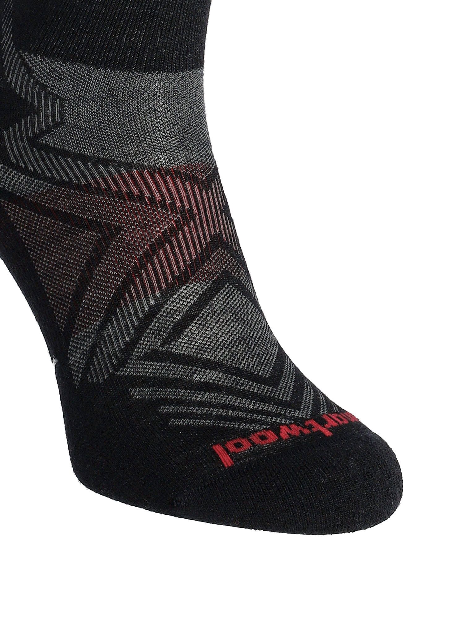 Ponožky na běhání Smartwool Run Zero Cushion Ankle  - black