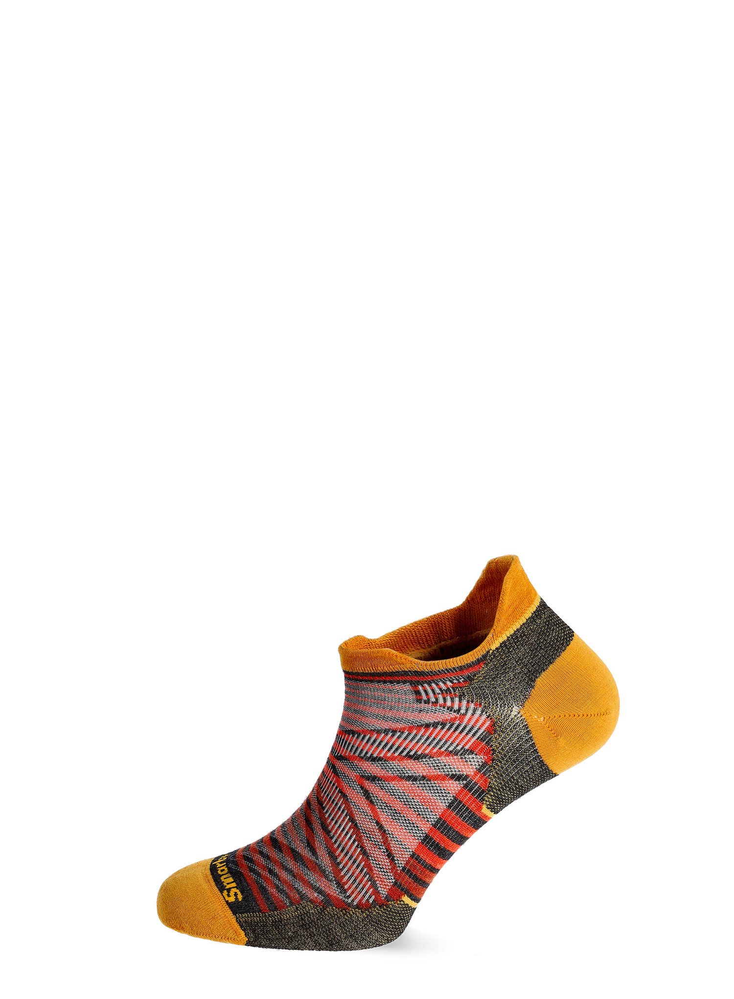 Ponožky Smartwool Run Zero Cushion Low Ankle Pattern Socks - charcoal