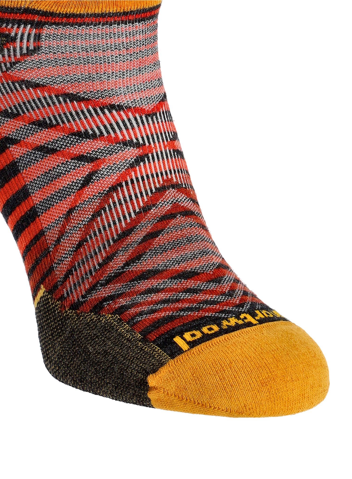 Ponožky Smartwool Run Zero Cushion Low Ankle Pattern Socks - charcoal