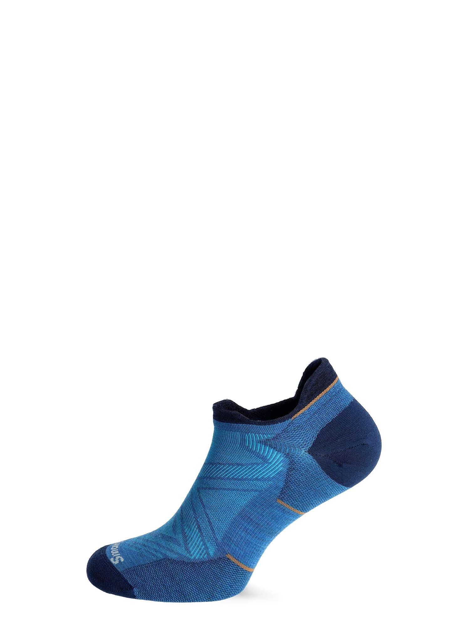 Běžecké ponožky Smartwool Run Zero Cushion Low Ankle Socks - laguna blue
