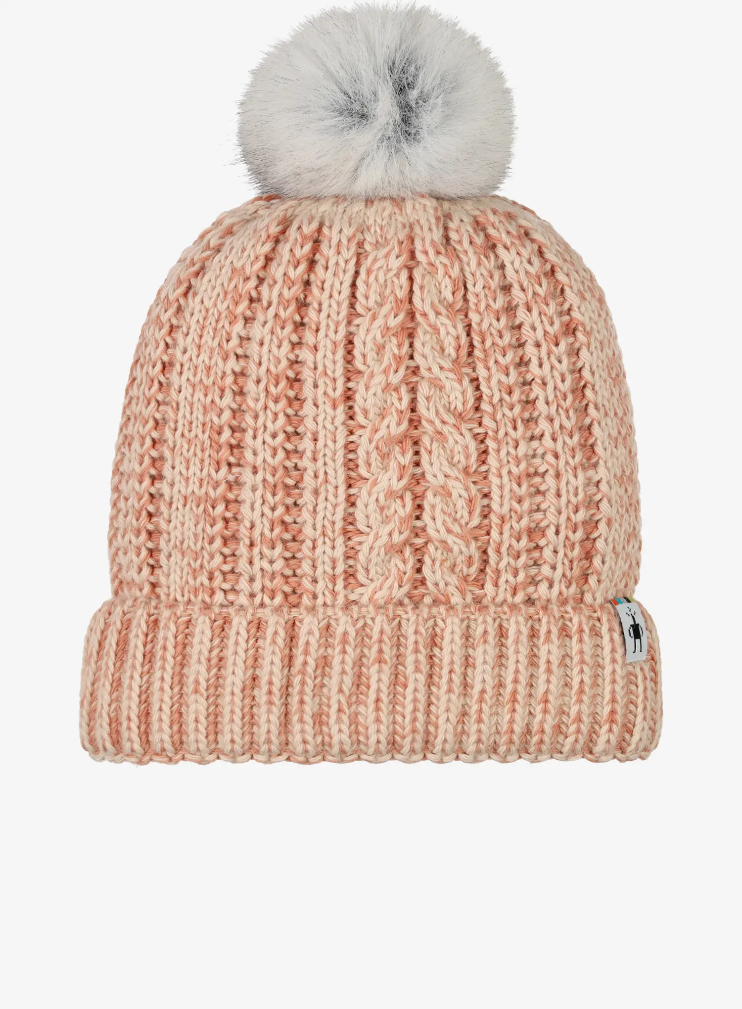 Dámská zimní čepice Smartwool Ski Town Hat - almond