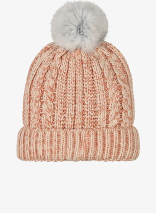 Dámská zimní čepice Smartwool Ski Town Hat - almond