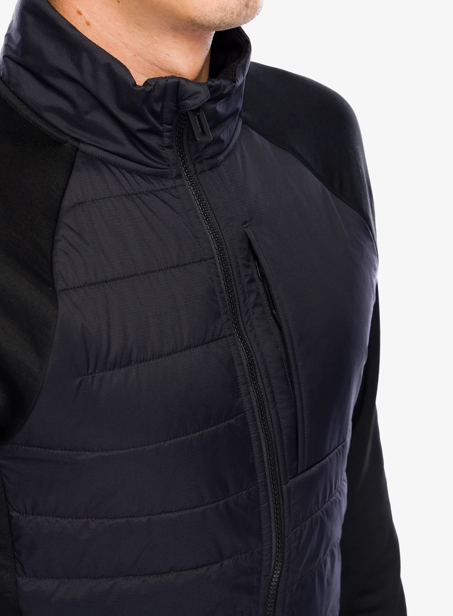 Hybridní bunda Smartwool Smartloft Jacket - black