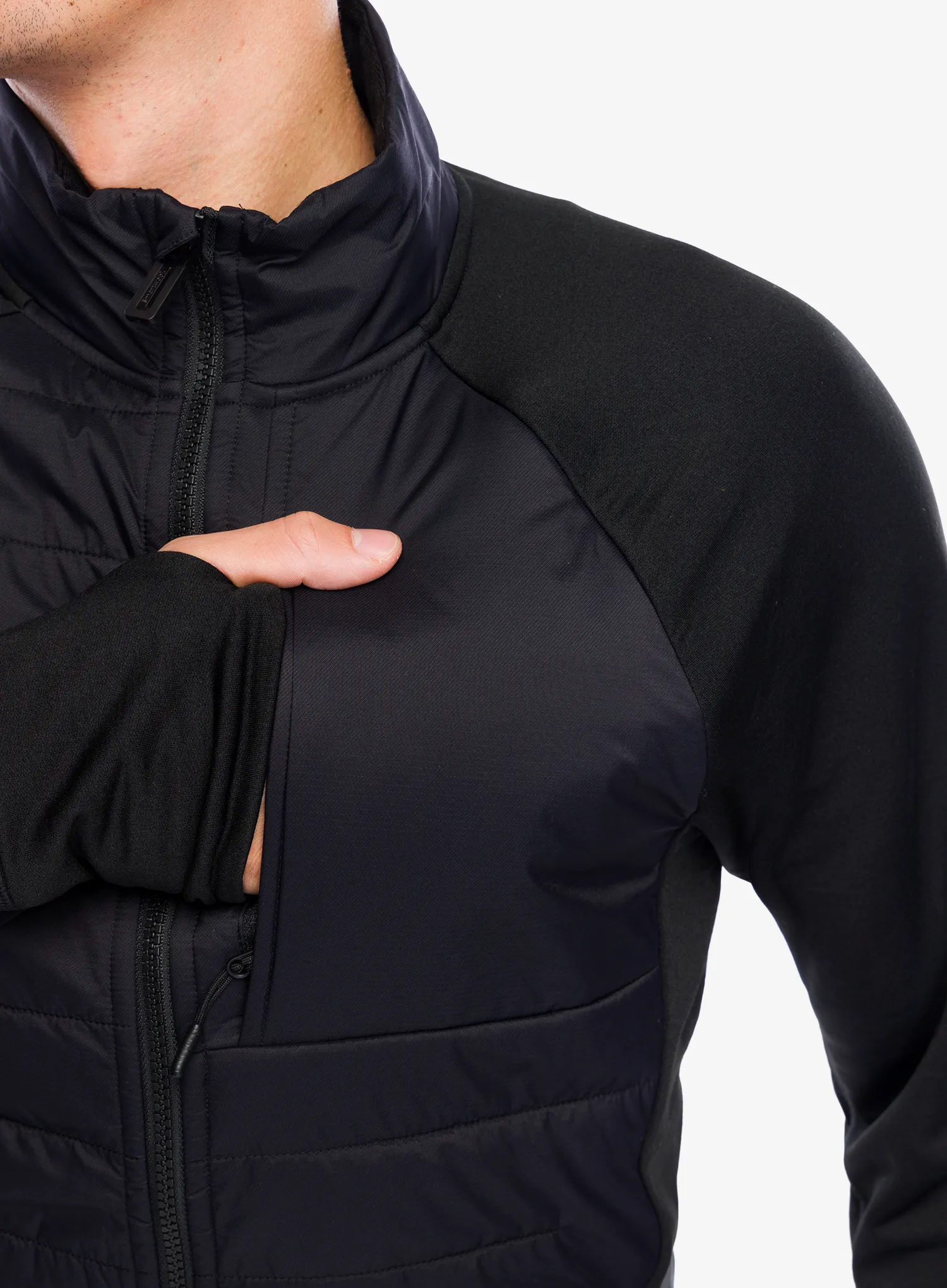 Hybridní bunda Smartwool Smartloft Jacket - black