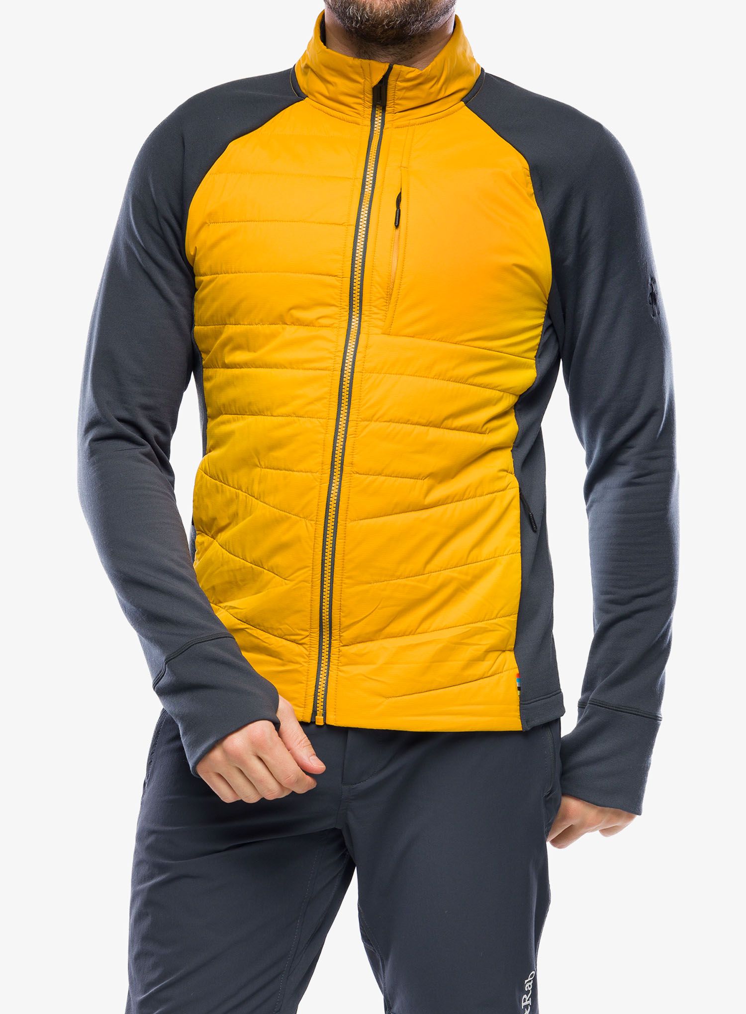 Hybridní bunda Smartwool Smartloft Jacket - honey gold