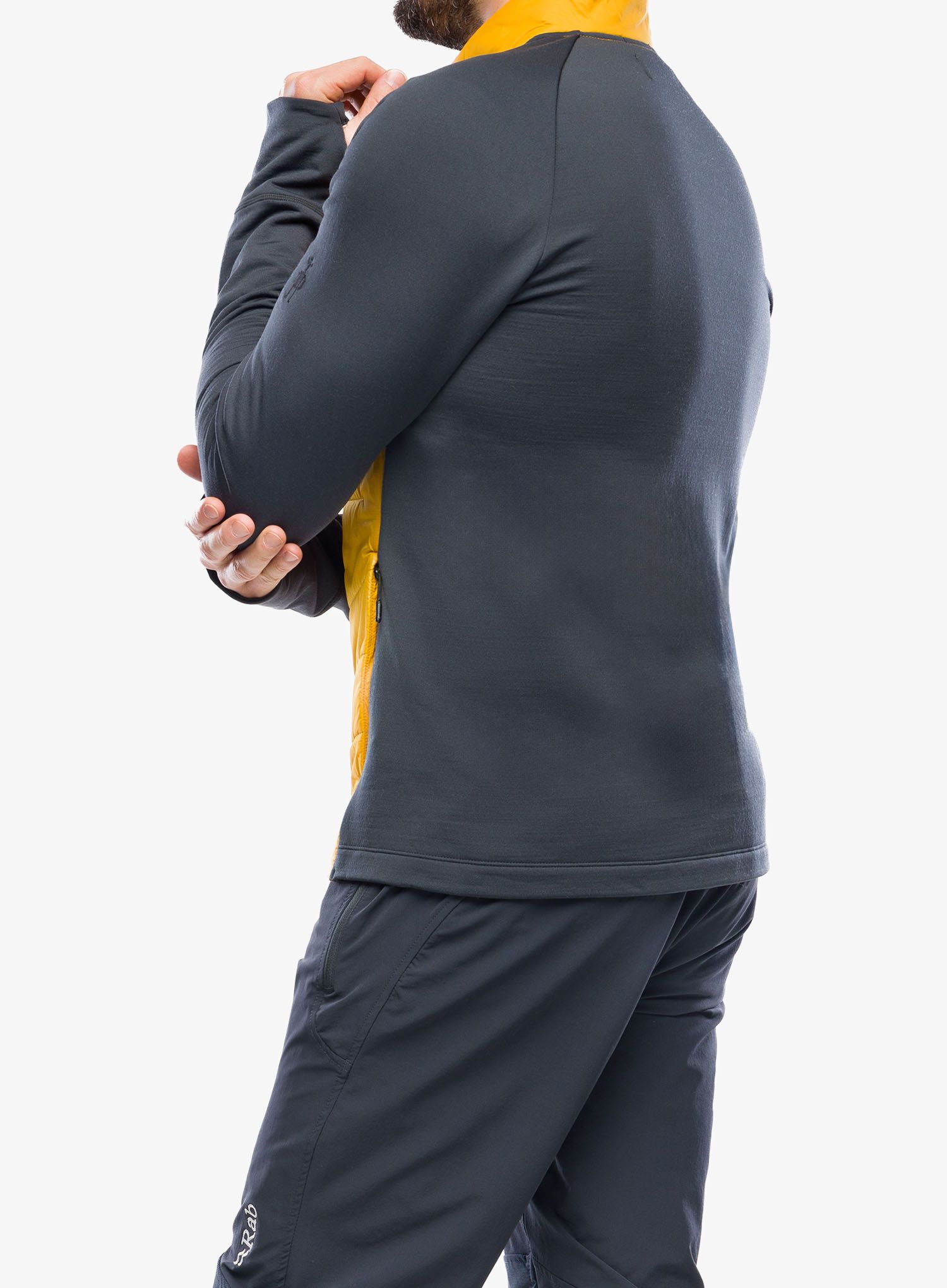 Hybridní bunda Smartwool Smartloft Jacket - honey gold