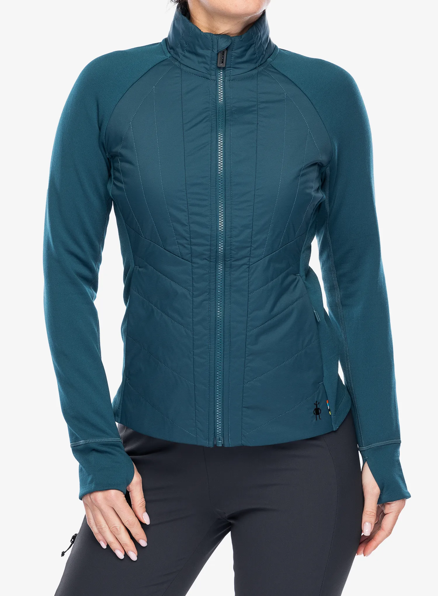 Hybridní bunda dámská Smartwool Smartloft Jacket - twilight blue
