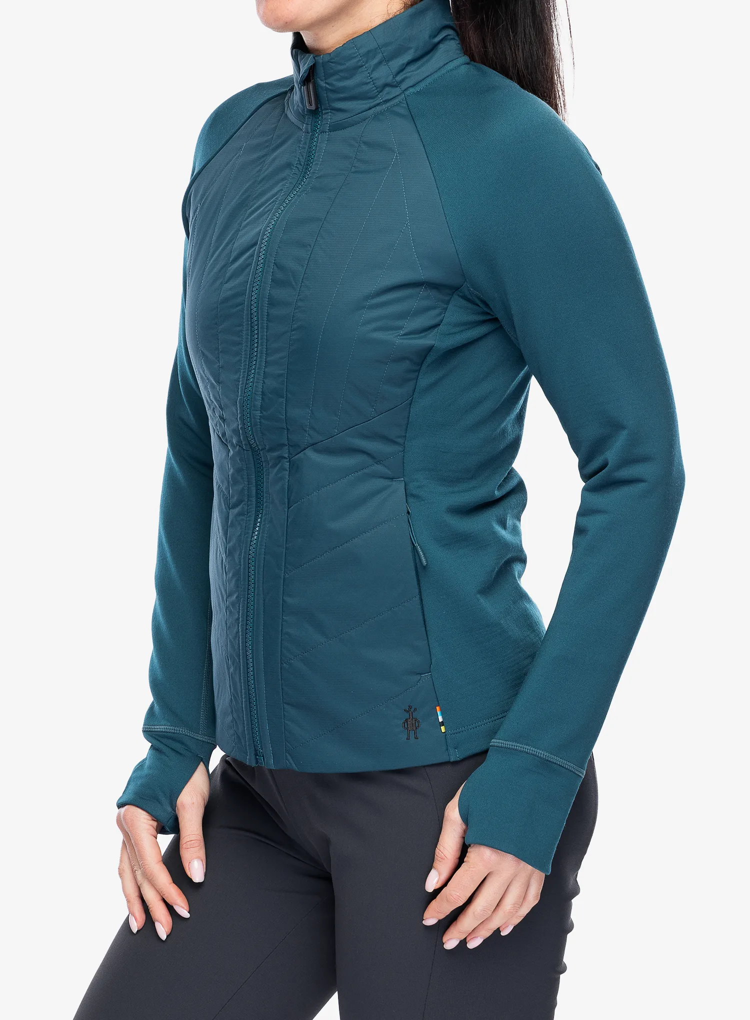 Hybridní bunda dámská Smartwool Smartloft Jacket - twilight blue