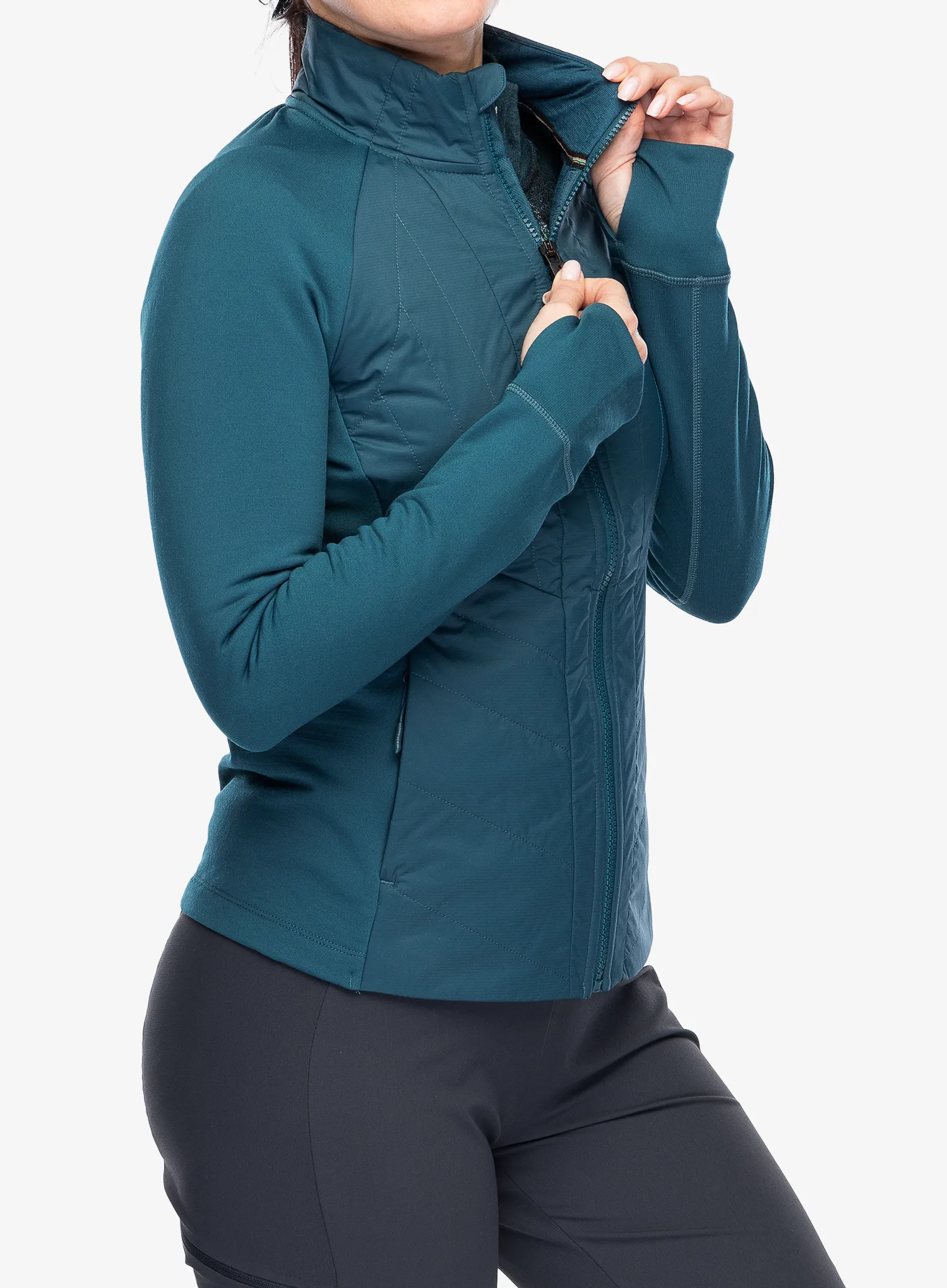 Hybridní bunda dámská Smartwool Smartloft Jacket - twilight blue