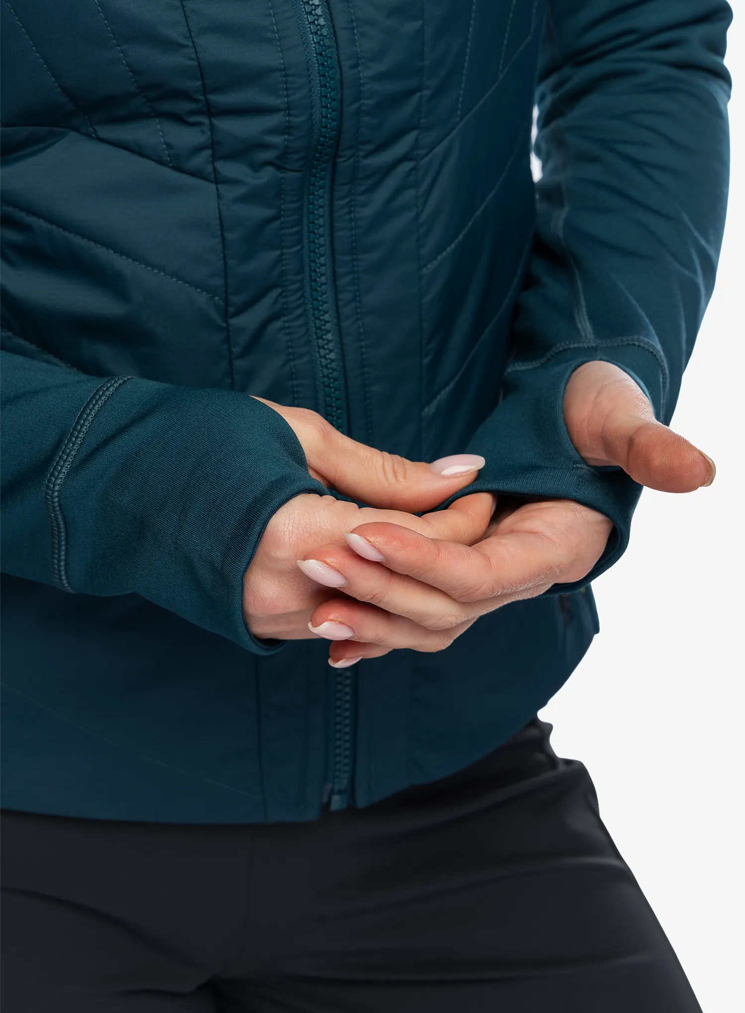 Hybridní bunda dámská Smartwool Smartloft Jacket - twilight blue