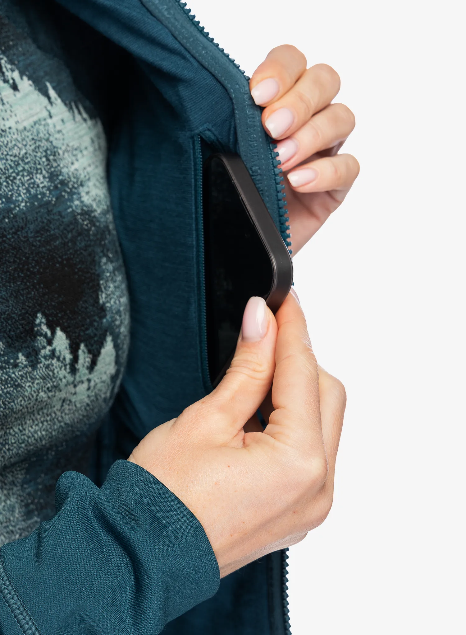 Hybridní bunda dámská Smartwool Smartloft Jacket - twilight blue