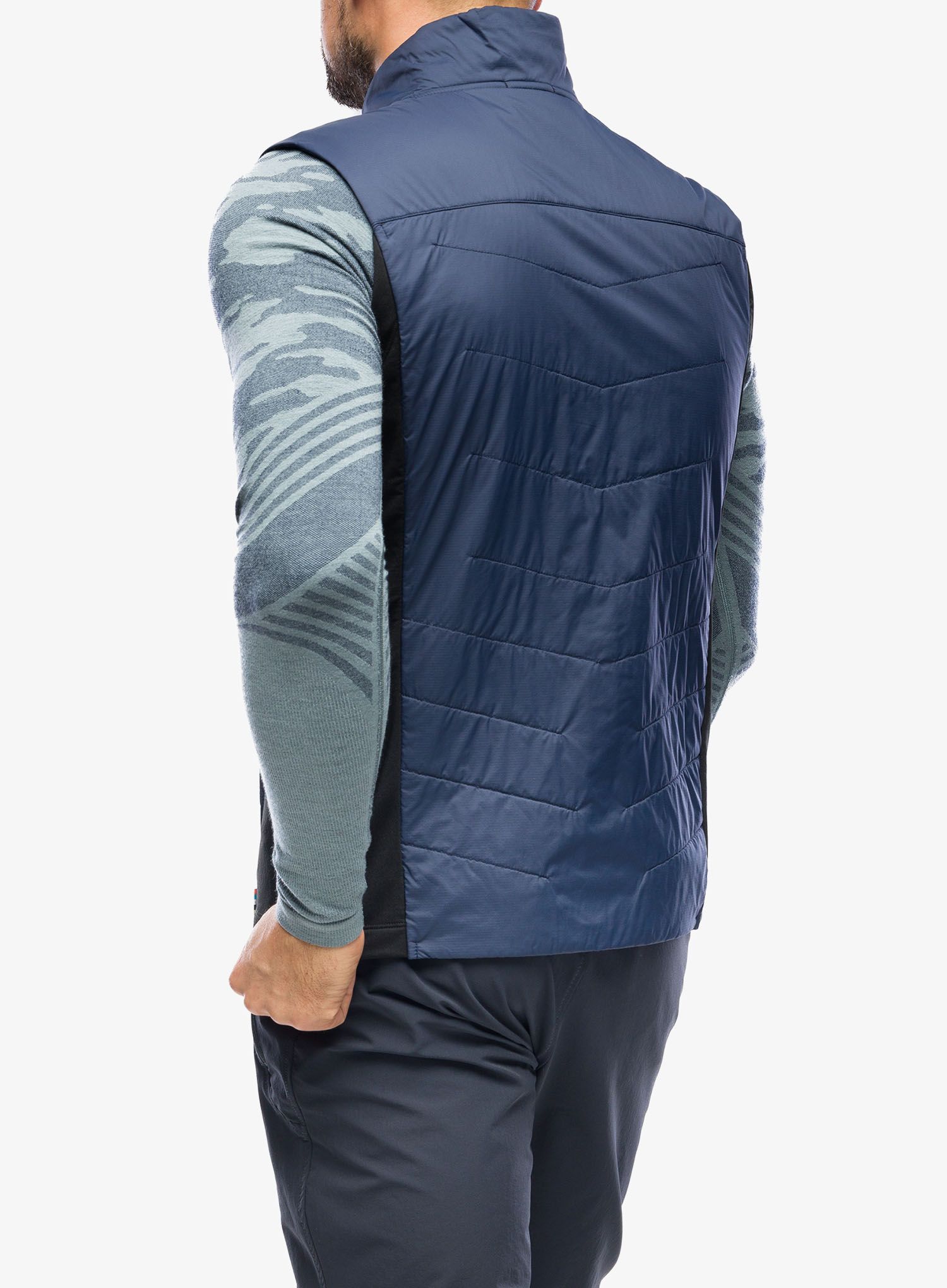 Zateplená vesta Smartwool Smartloft Vest - deep navy