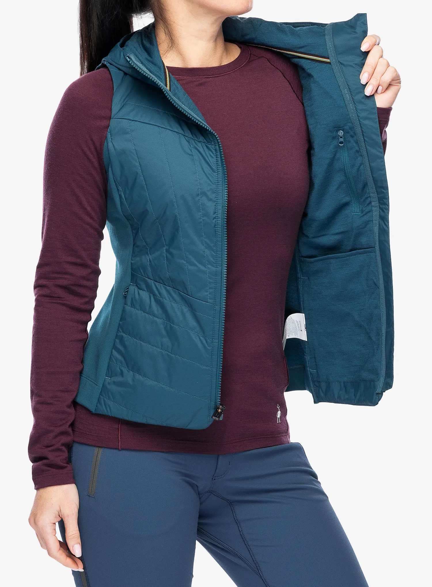 Vesta dámská Smartwool Smartloft Vest - twilight blue