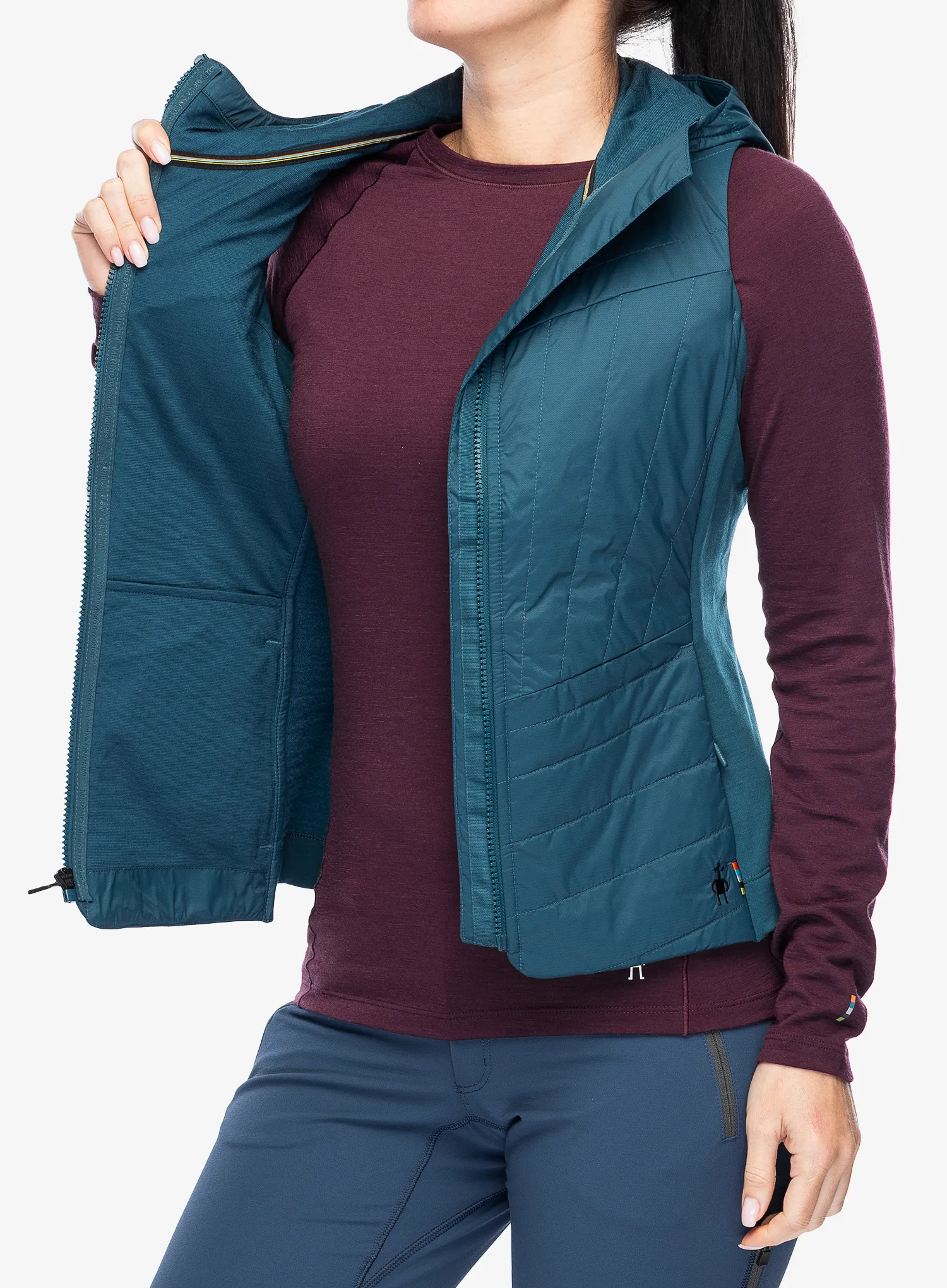 Vesta dámská Smartwool Smartloft Vest - twilight blue