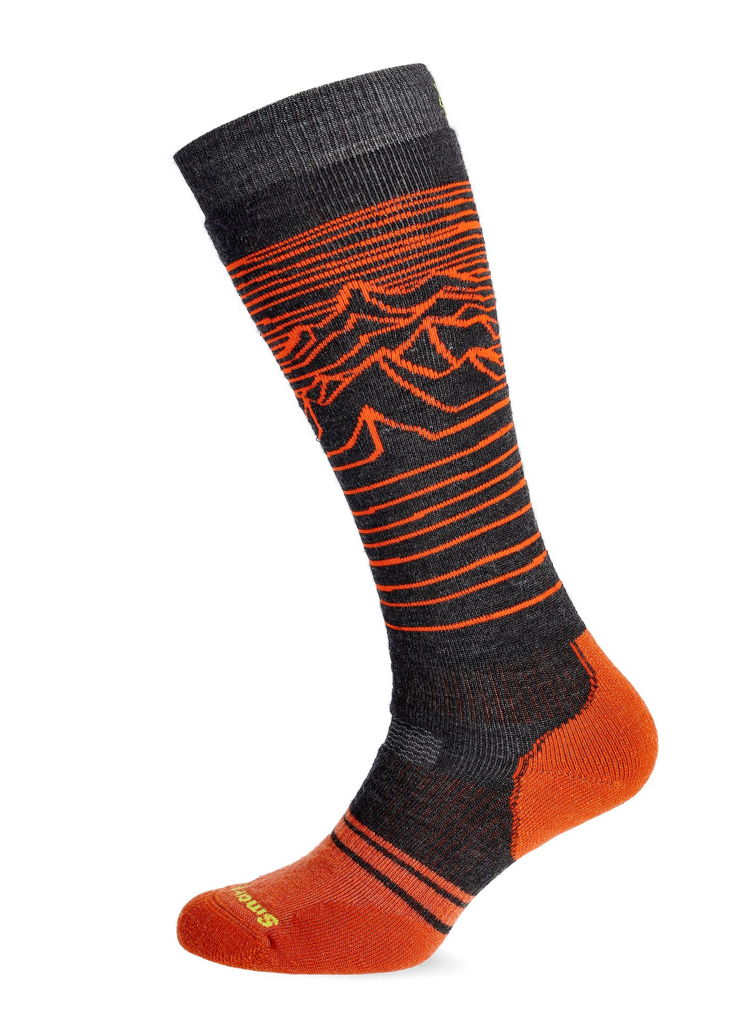 Ponožky Smartwool Snowboard FC Iguchi Pattern OTC Socks - charcoal