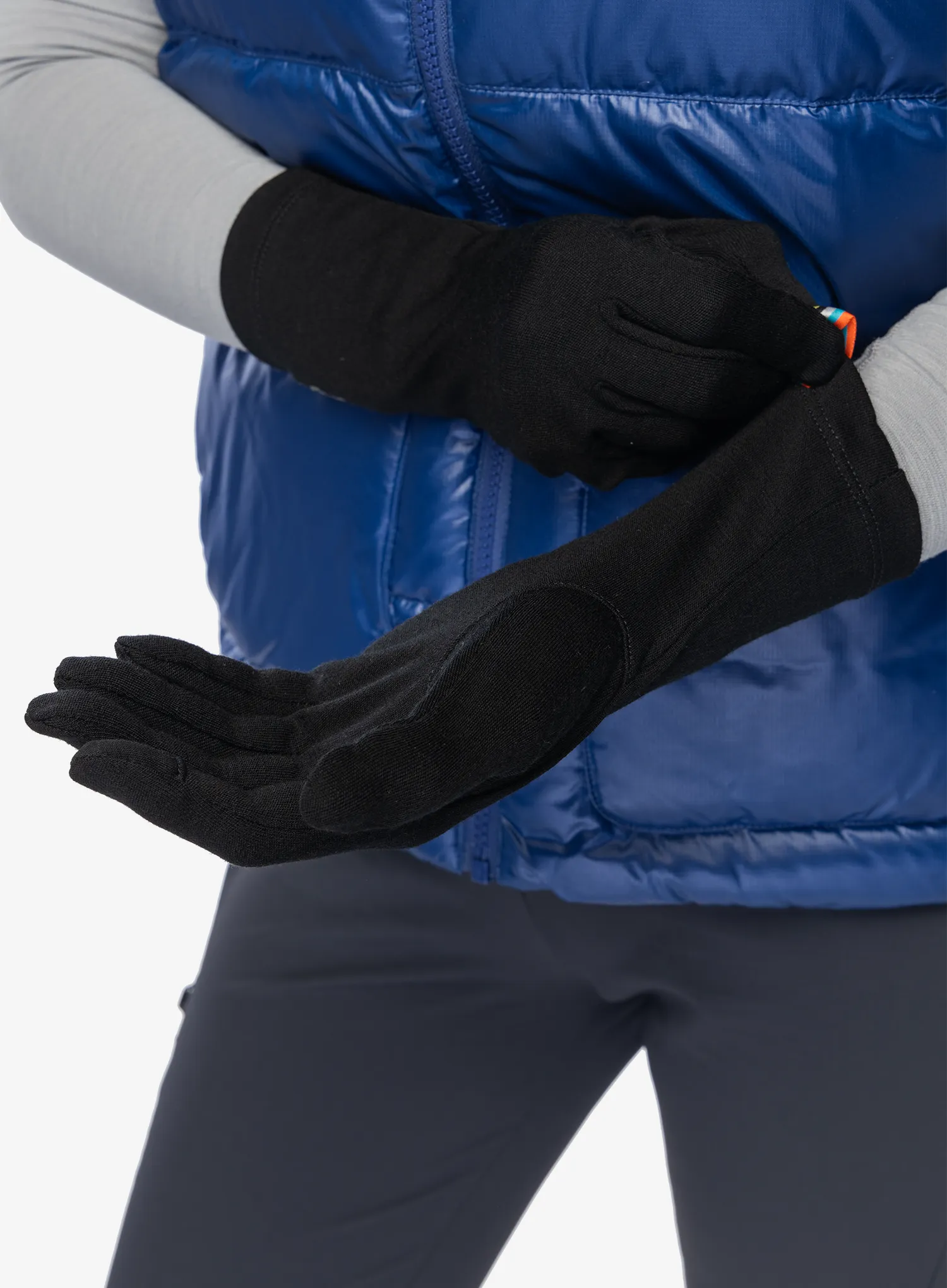 Vlněné rukavice Smartwool Thermal Merino Glove - black