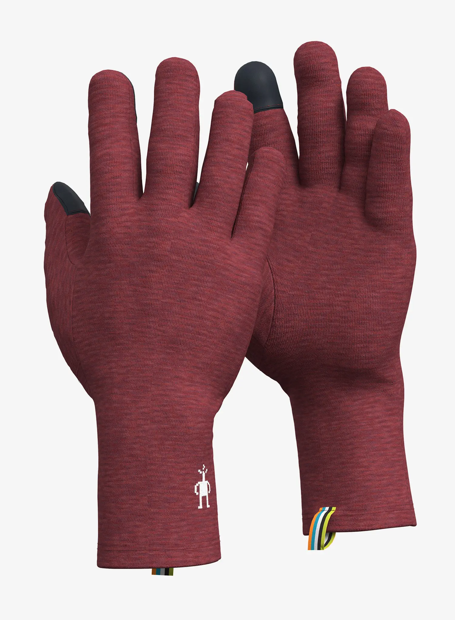 Vlněné rukavice Smartwool Thermal Merino Glove - currant heather