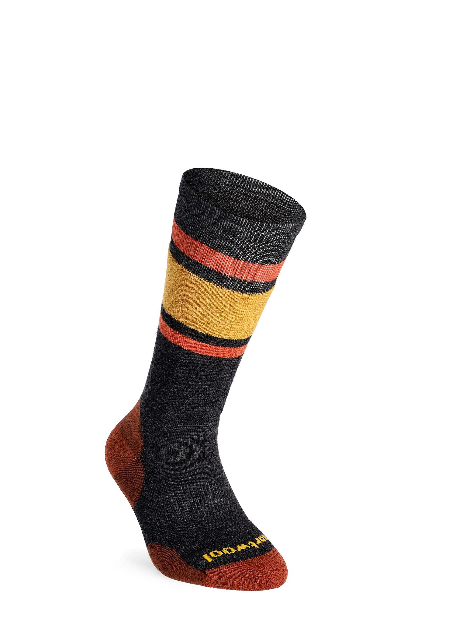 Dětské ponožky Smartwool Wintersport Full Cushion Stripe OTC  - charcoal