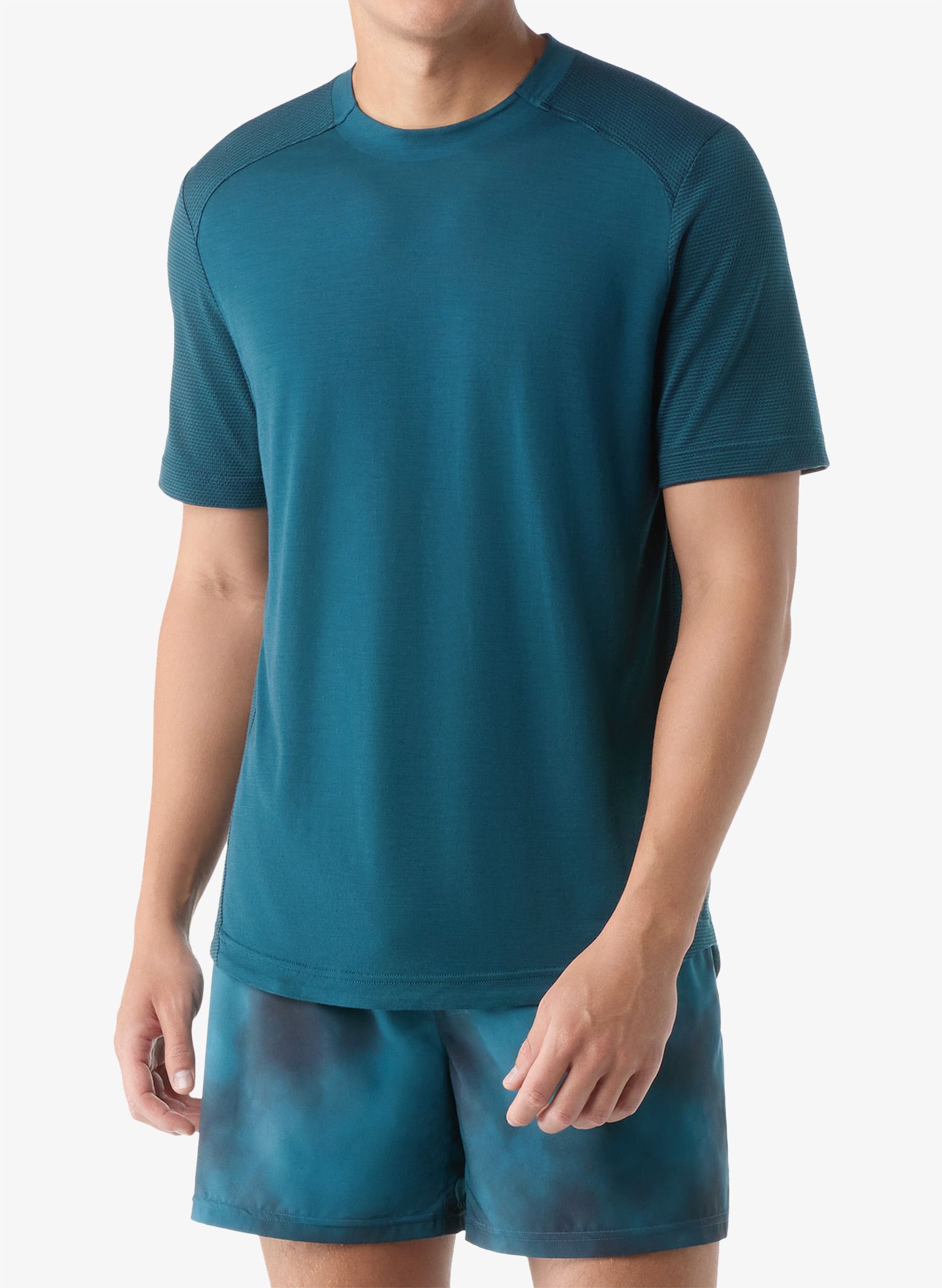 Sportovní tričko Smartwool  Active Mesh Short Sleeve Tee - twilight blue