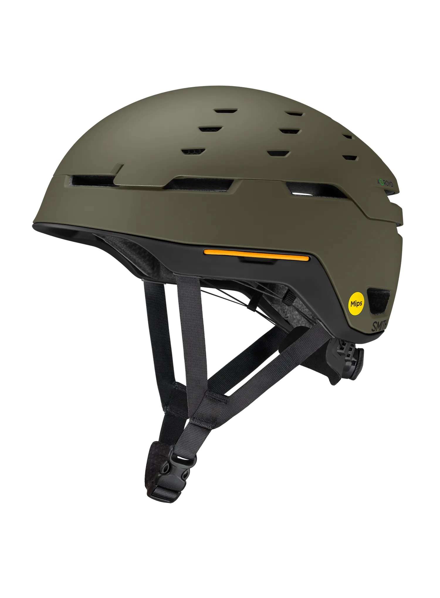 Helma na skialpinismus Smith Summit Mips - matte forest/black