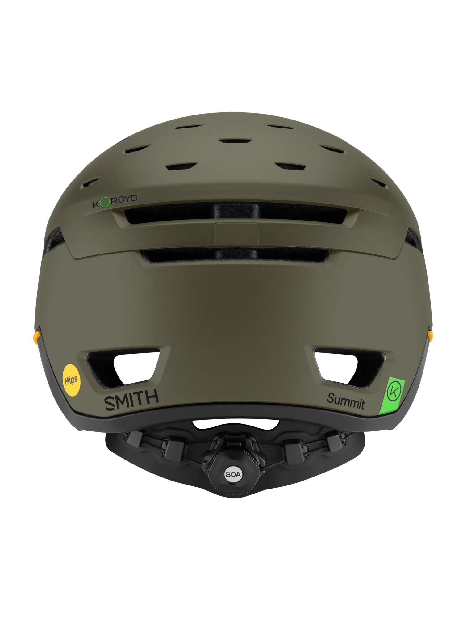 Helma na skialpinismus Smith Summit Mips - matte forest/black