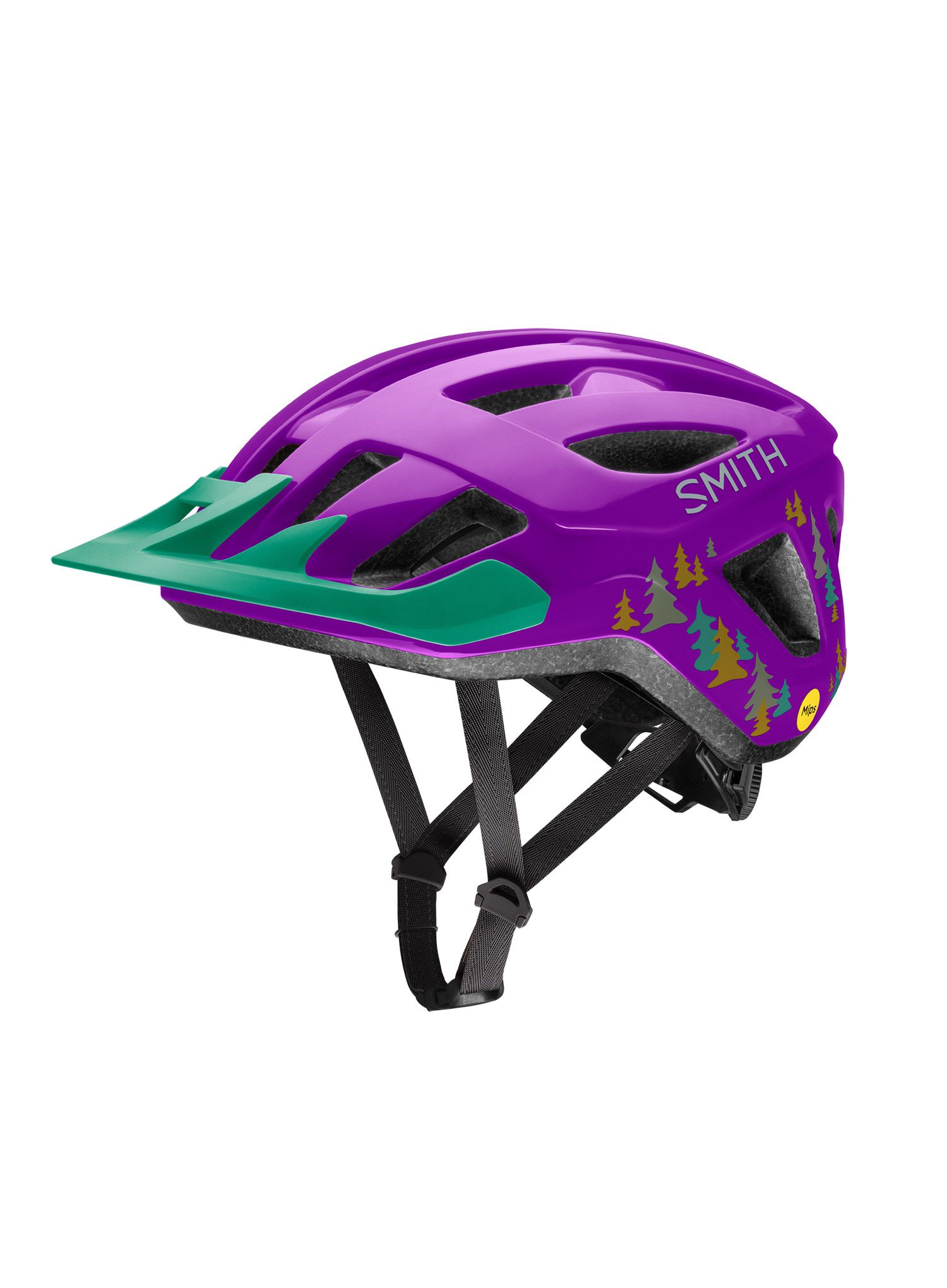 Cyklistická přilba pro děti Smith Wilder Jr Mips - purple pines