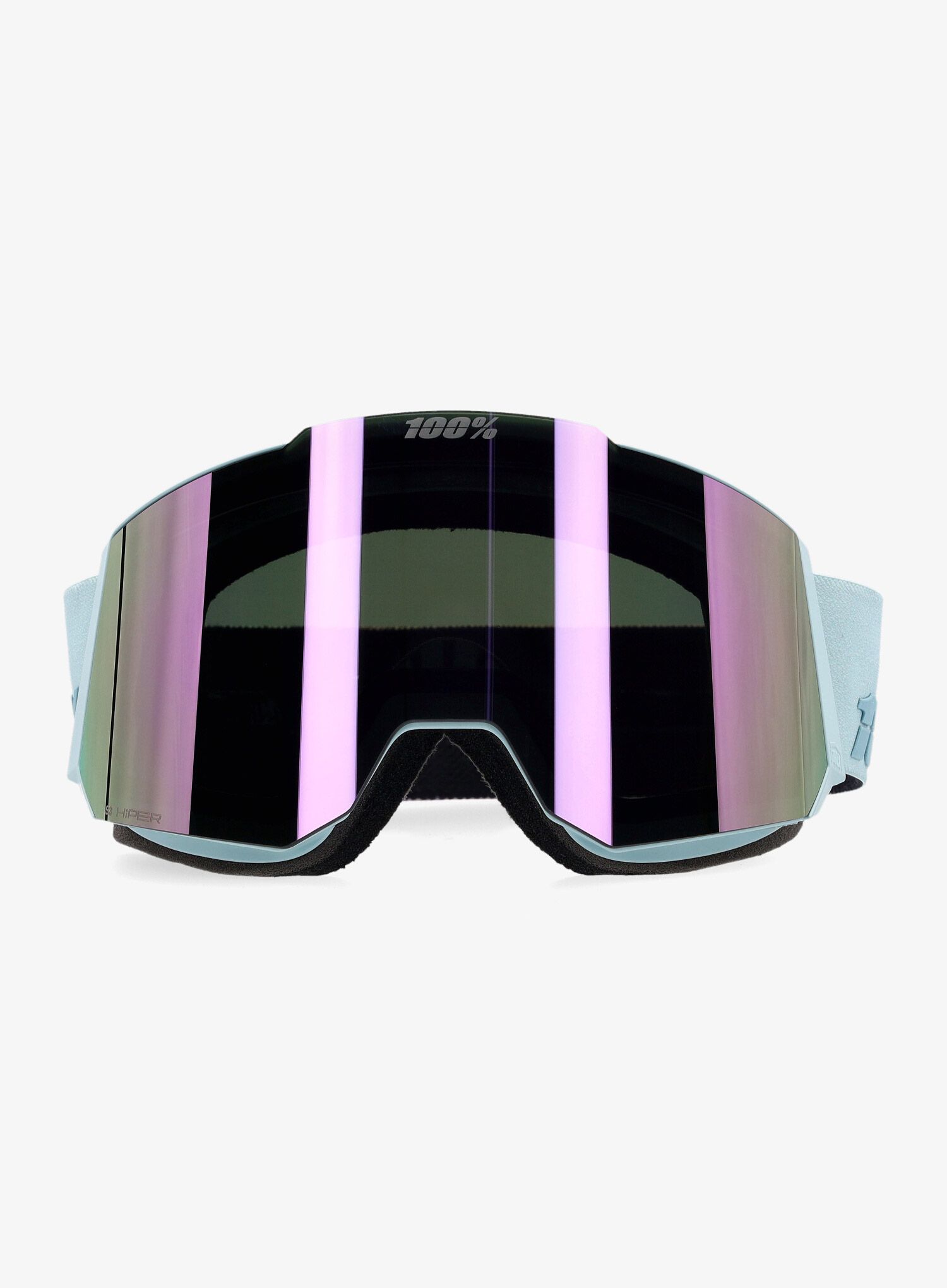 Lyžařské brýle 100% Snowcraft Hiper - stonehammer/mirror lavender