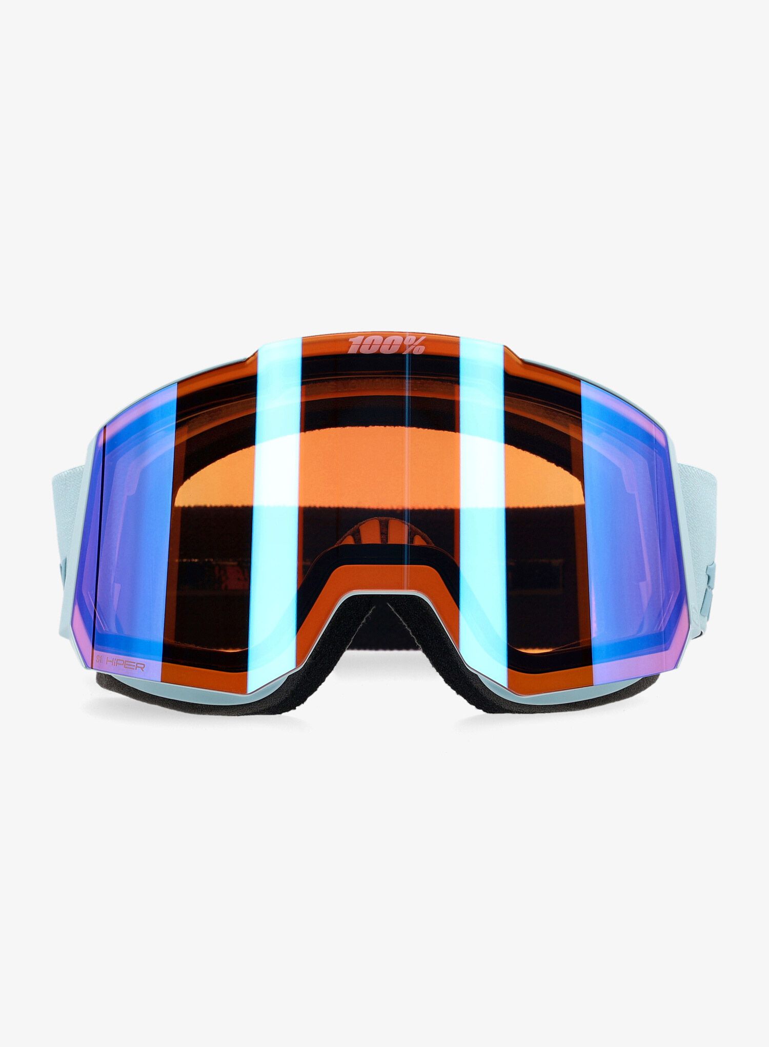 Lyžařské brýle 100% Snowcraft Hiper - stonehammer/mirror lavender