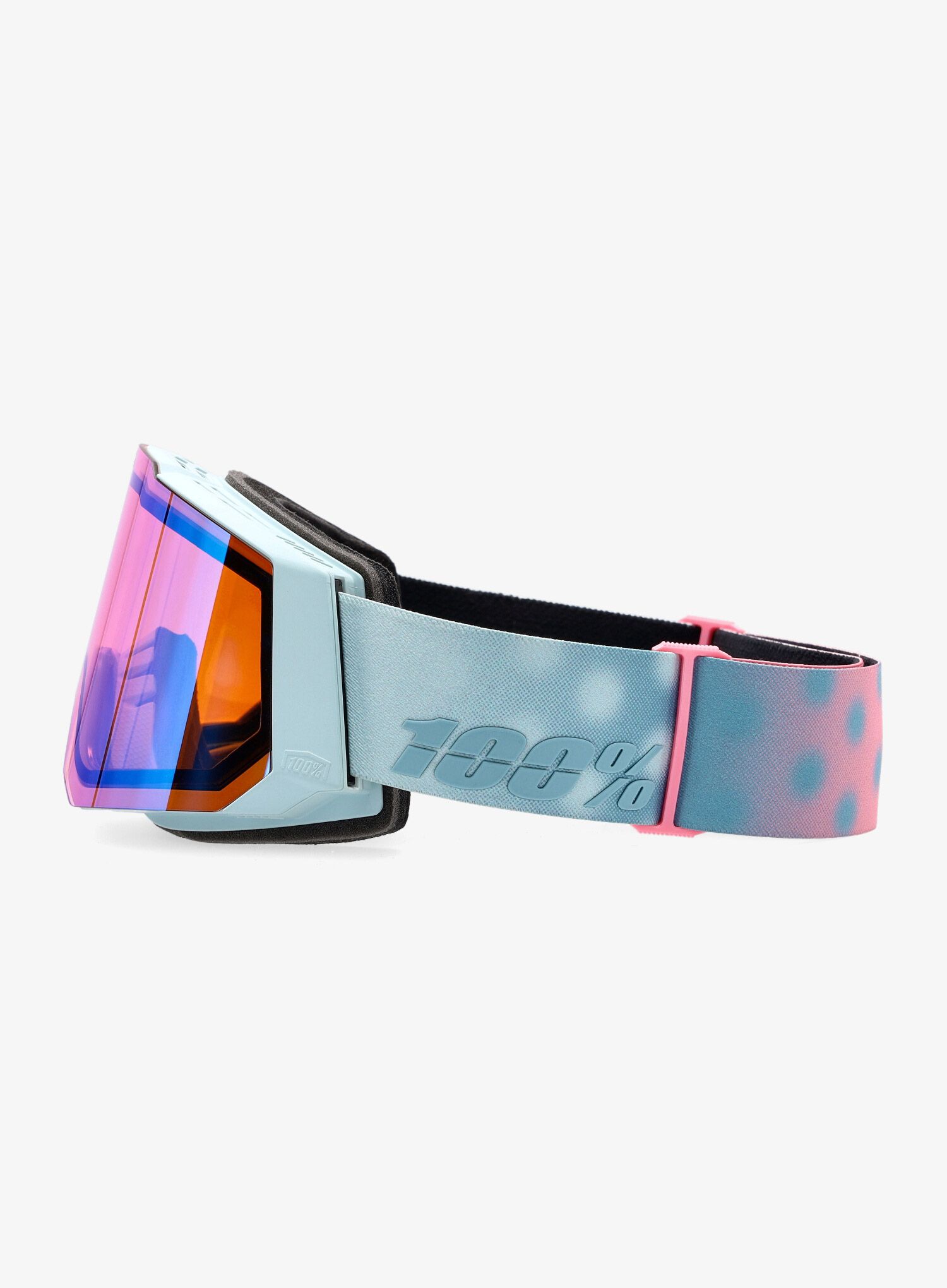 Lyžařské brýle 100% Snowcraft Hiper - stonehammer/mirror lavender