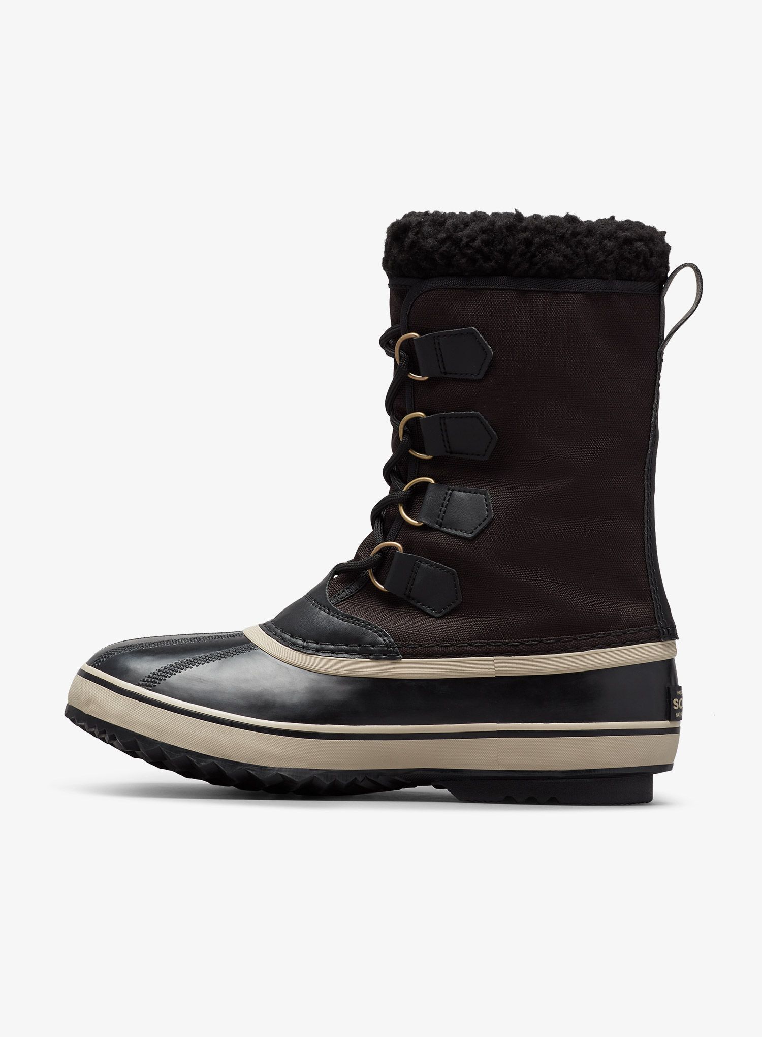 Zimní boty Sorel 1964 Pac Nylon WP - black/ancient fossil