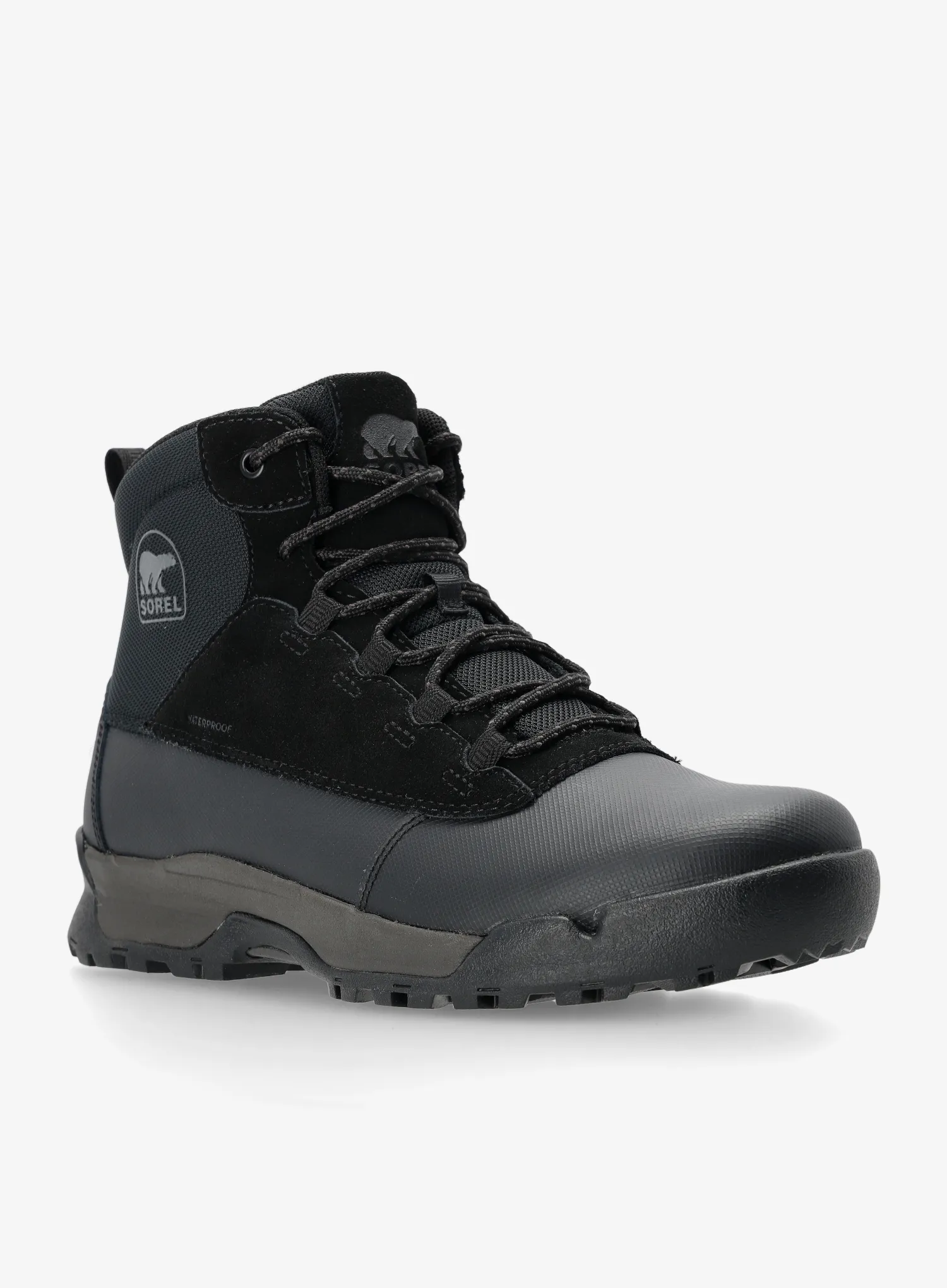 Zimní boty Sorel Buxton Lite Lace Plus WP - black/black