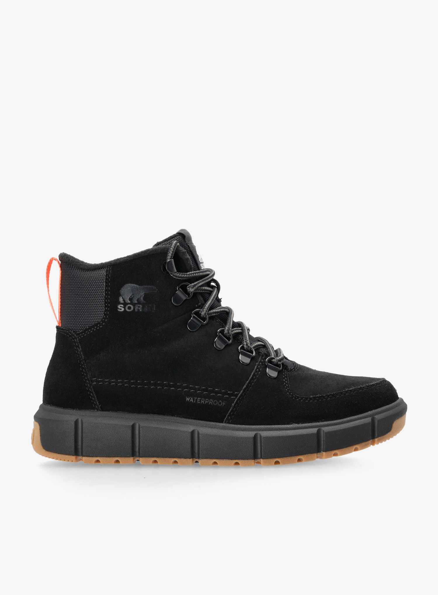 Zimní boty Sorel Explorer III Blazer WP - black/optimized orange