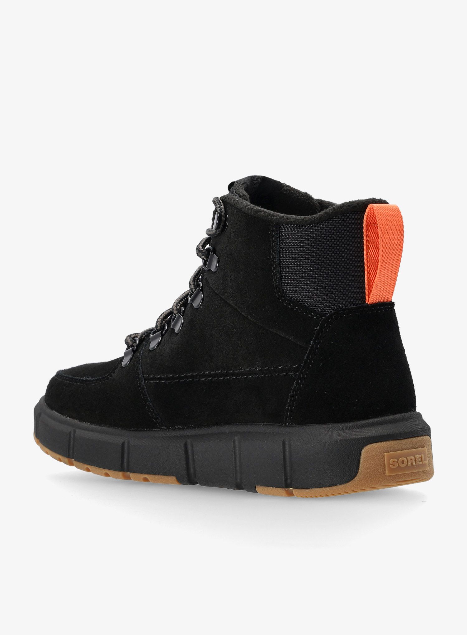 Zimní boty Sorel Explorer III Blazer WP - black/optimized orange