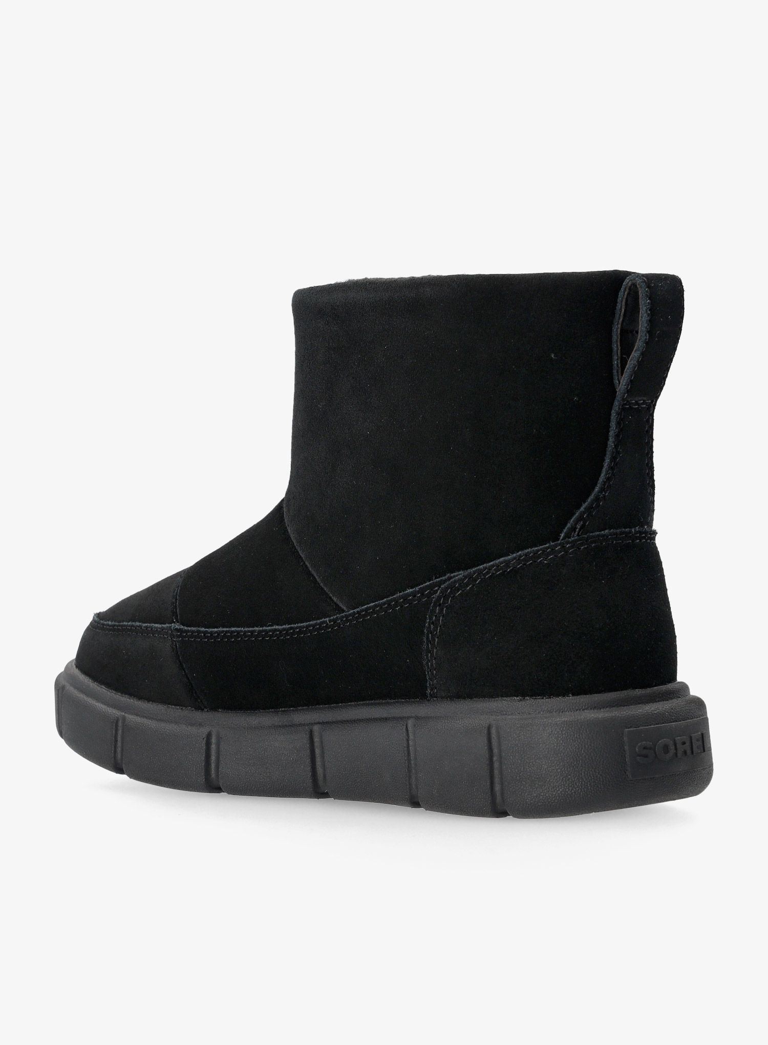 Zimní boty dámské Sorel Explorer III Slip-On WP - black/sea salt