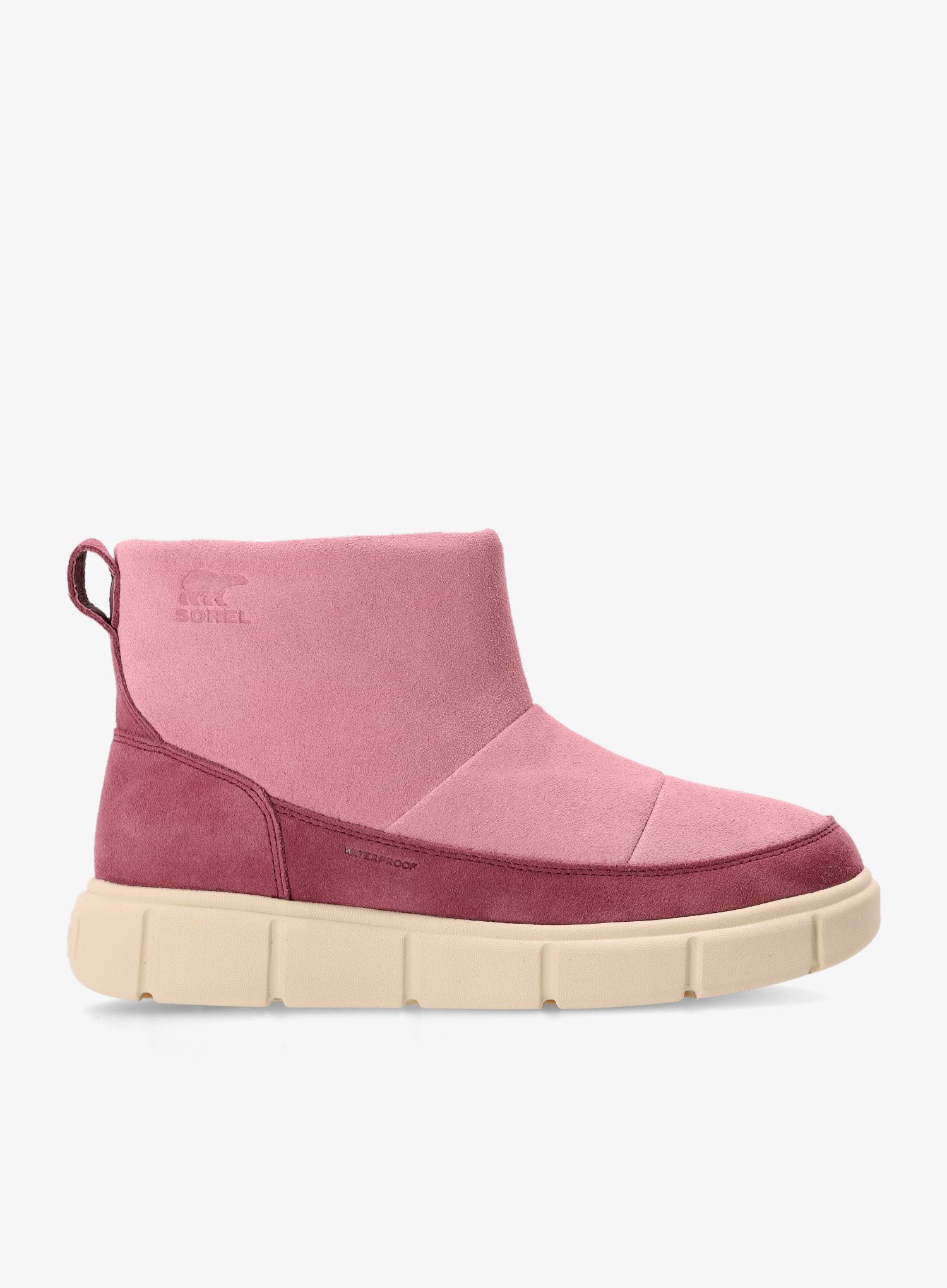Dívčí obuv Sorel Explorer III Slip-On WP - dazed mauve/bleached ceramic