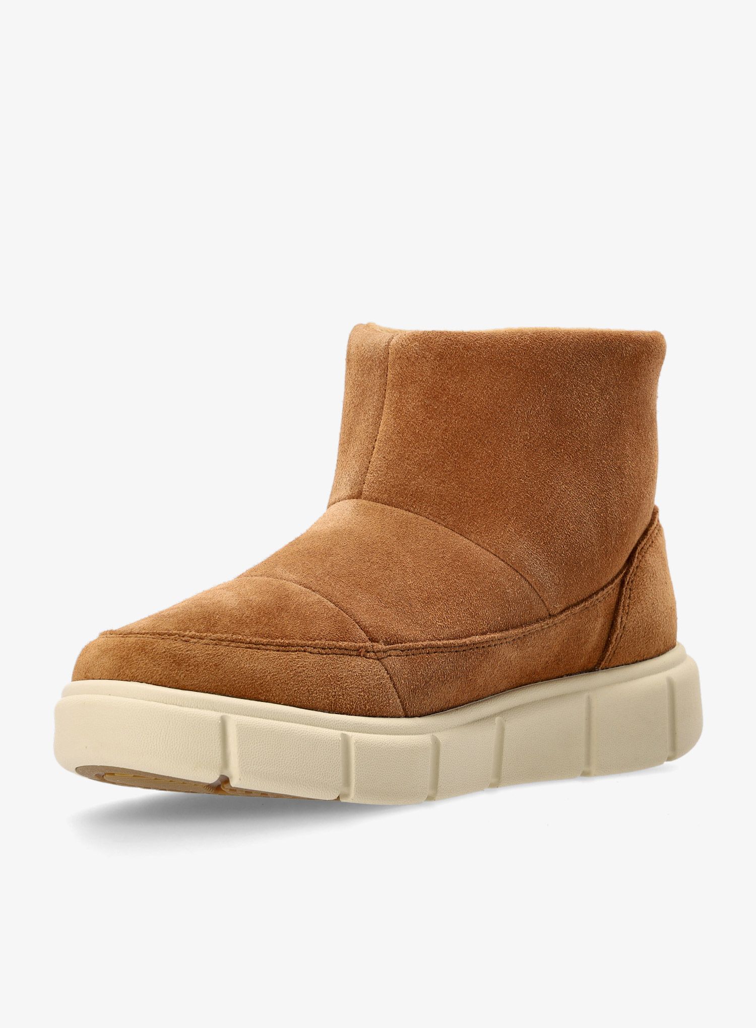 Dětské boty Sorel Explorer III Slip-On WP - velvet tan/bleached ceramic