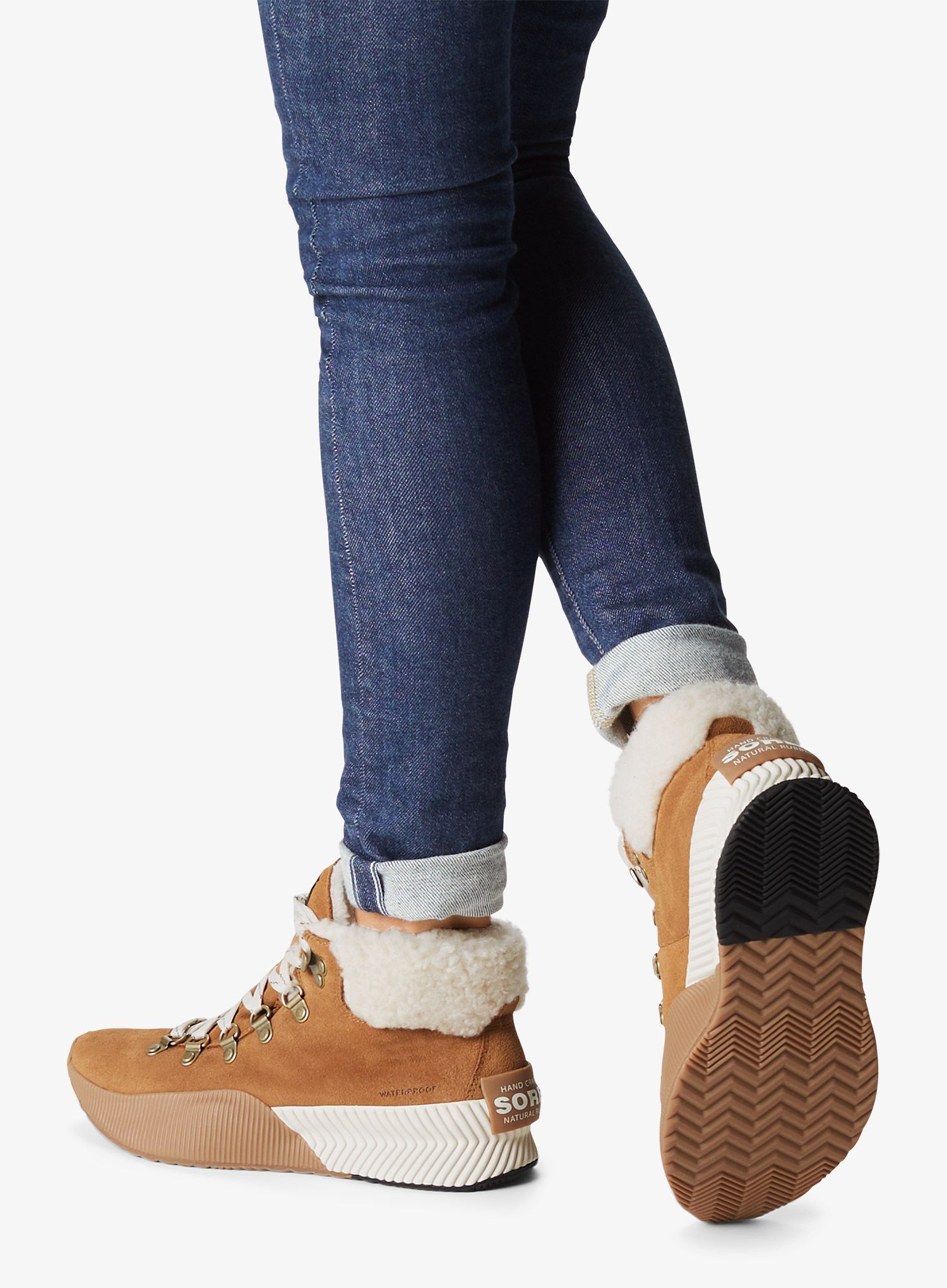 Outdoorové boty dámské Sorel Out'n About III Conqest WP - camel brown/black