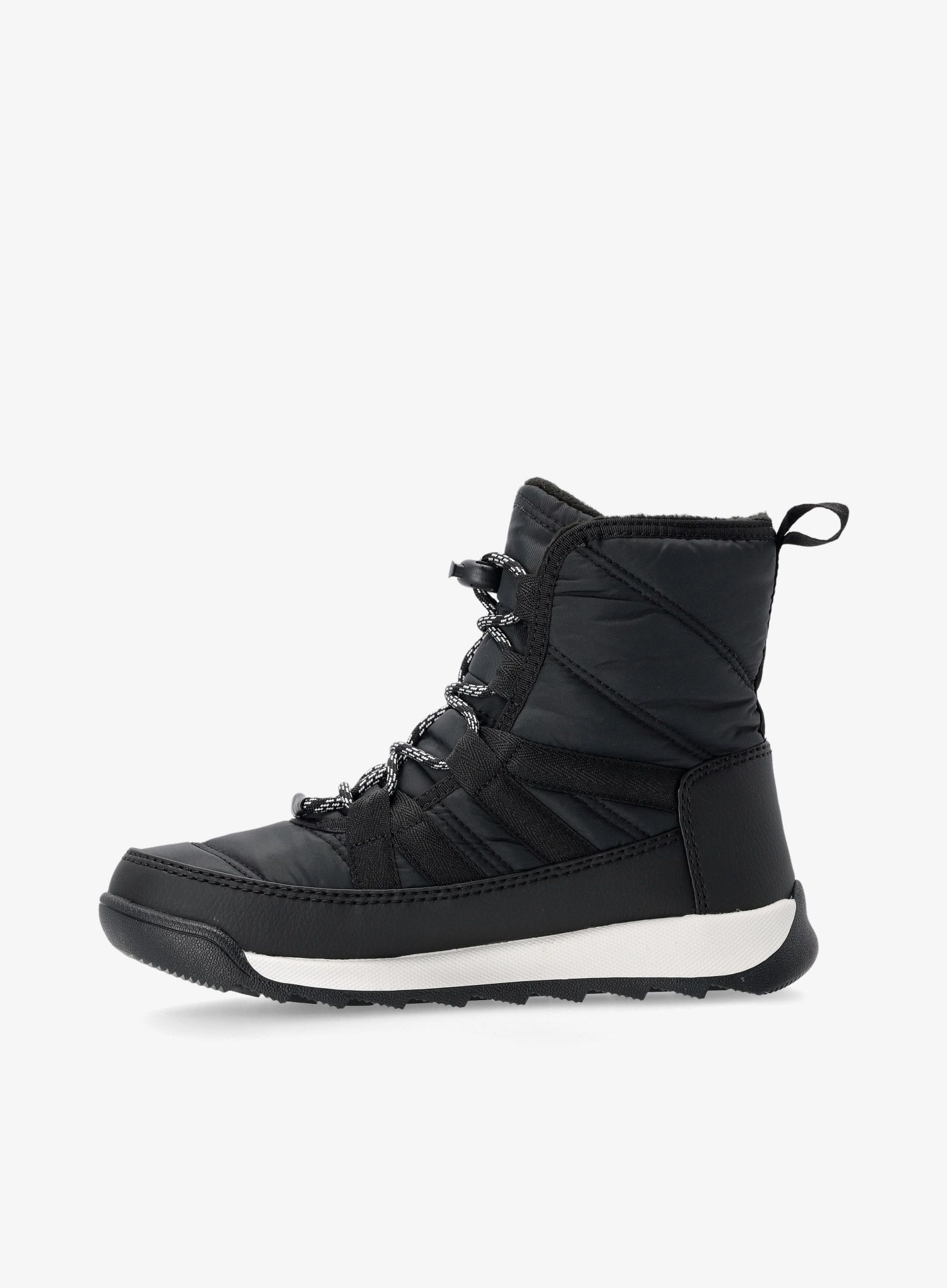 Dětské boty Sorel Whitney II Plus Lace WP - black/sea salt