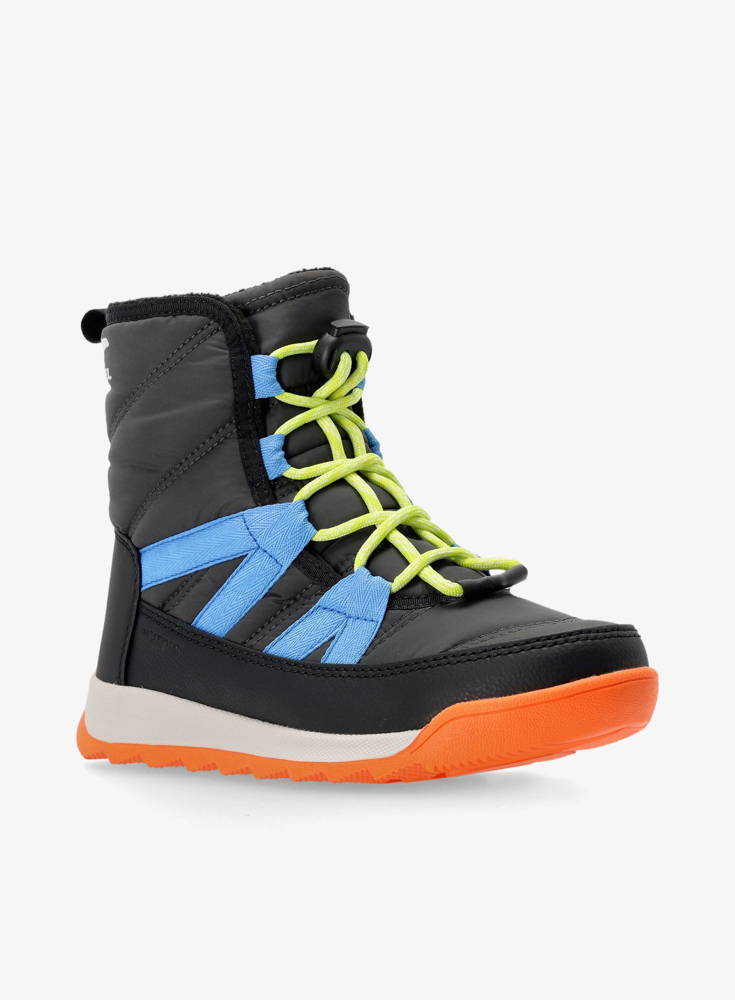 Dětské boty Sorel Whitney II Plus Lace WP - jet/black