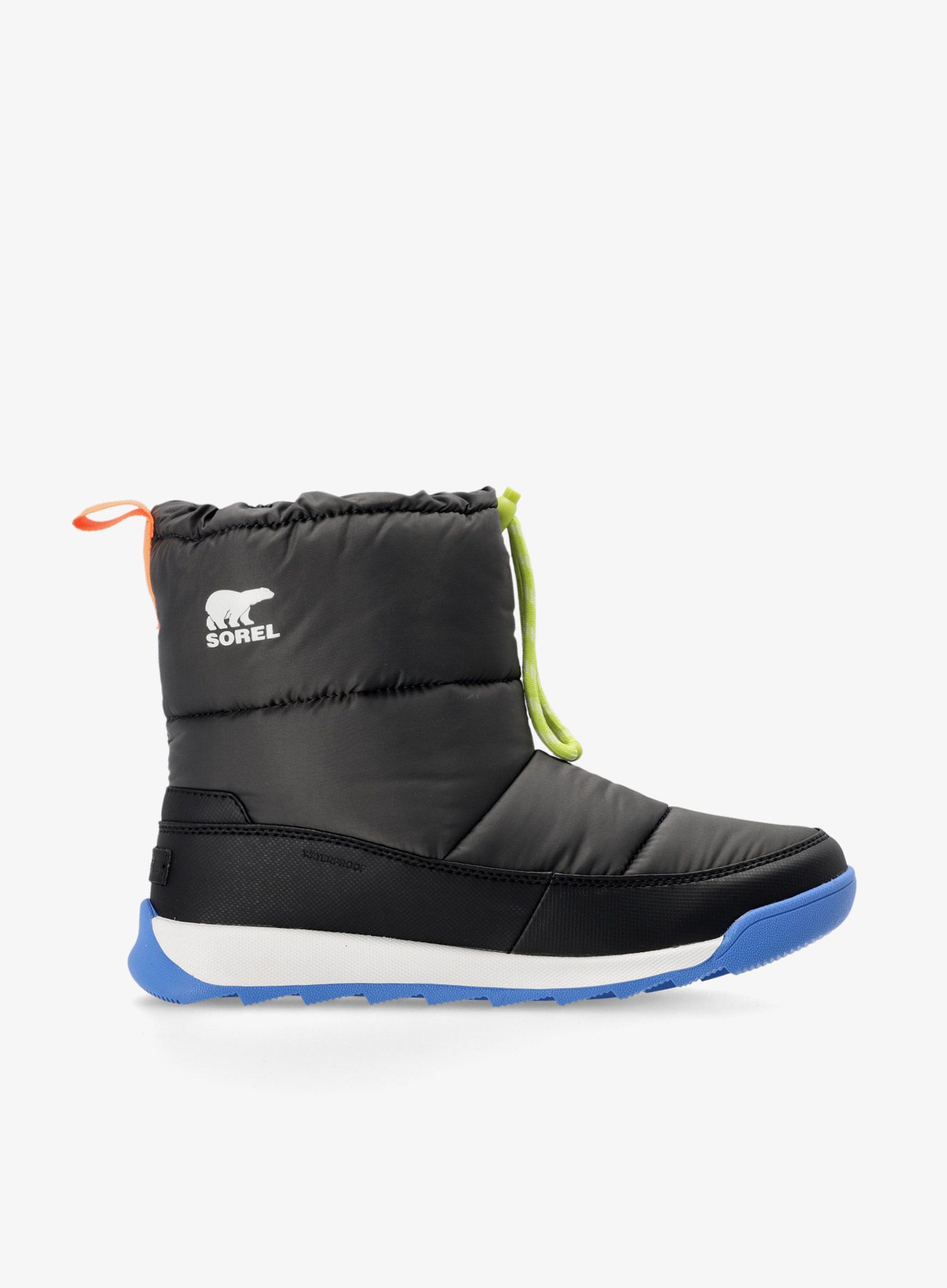 Dětské boty Sorel Whitney II Plus Puffy WP - jet/black